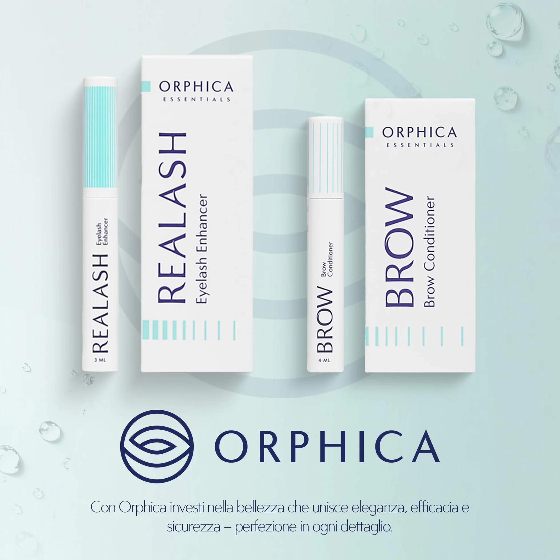 ORPHICA Realash Siero Ciglia Allungante 3 ml – Lash Serum Booster per Crescita Intensiva