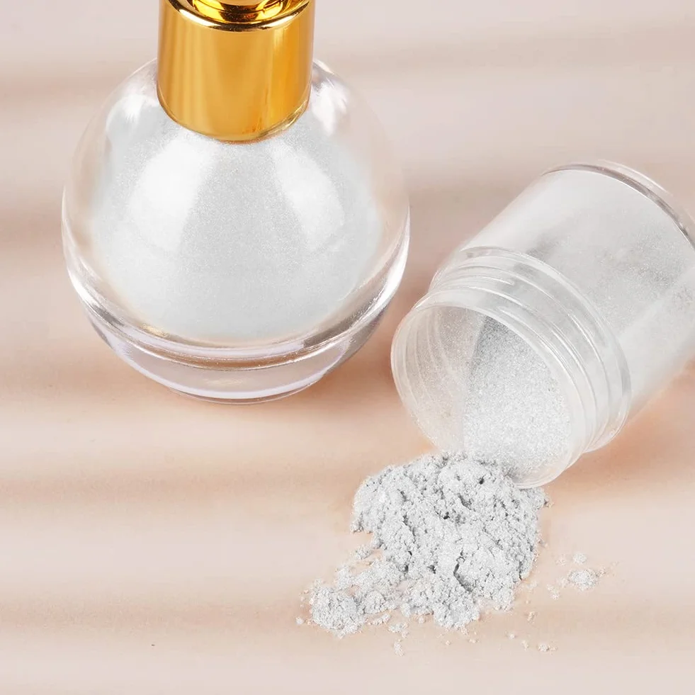 AOOWU Spray glitterato illuminante, polvere scintillante per corpo e capelli