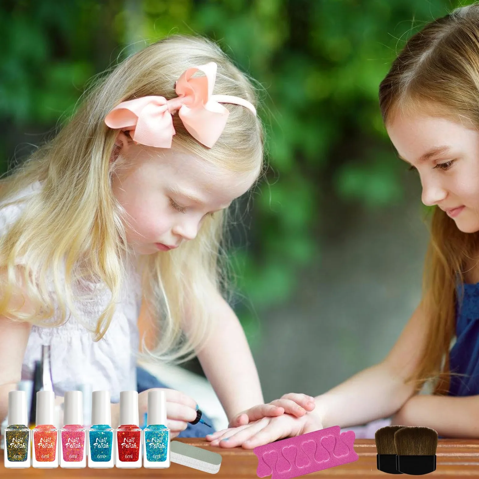 Set di 12 colori per unghie in gel con lima divisore per dita dei piedi, pennello per saloni di arte, accessori per casa, feste