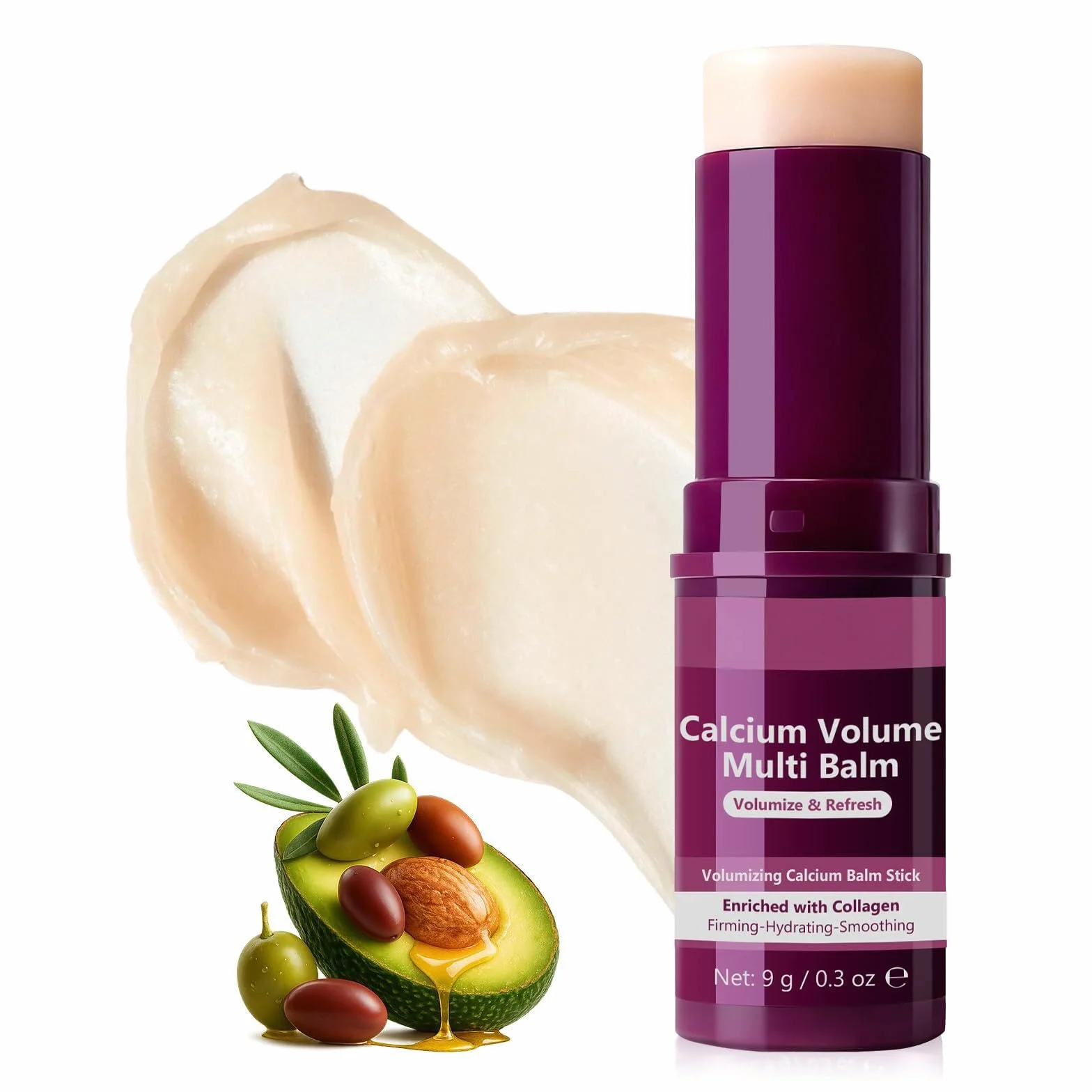 Calcium Volume Multi Balm,Calcium Multi Balm, crema di calcio anti-invecchiamento, anti-caduci, anti rughe, adatto per gli occhi, il viso, il collo (1)