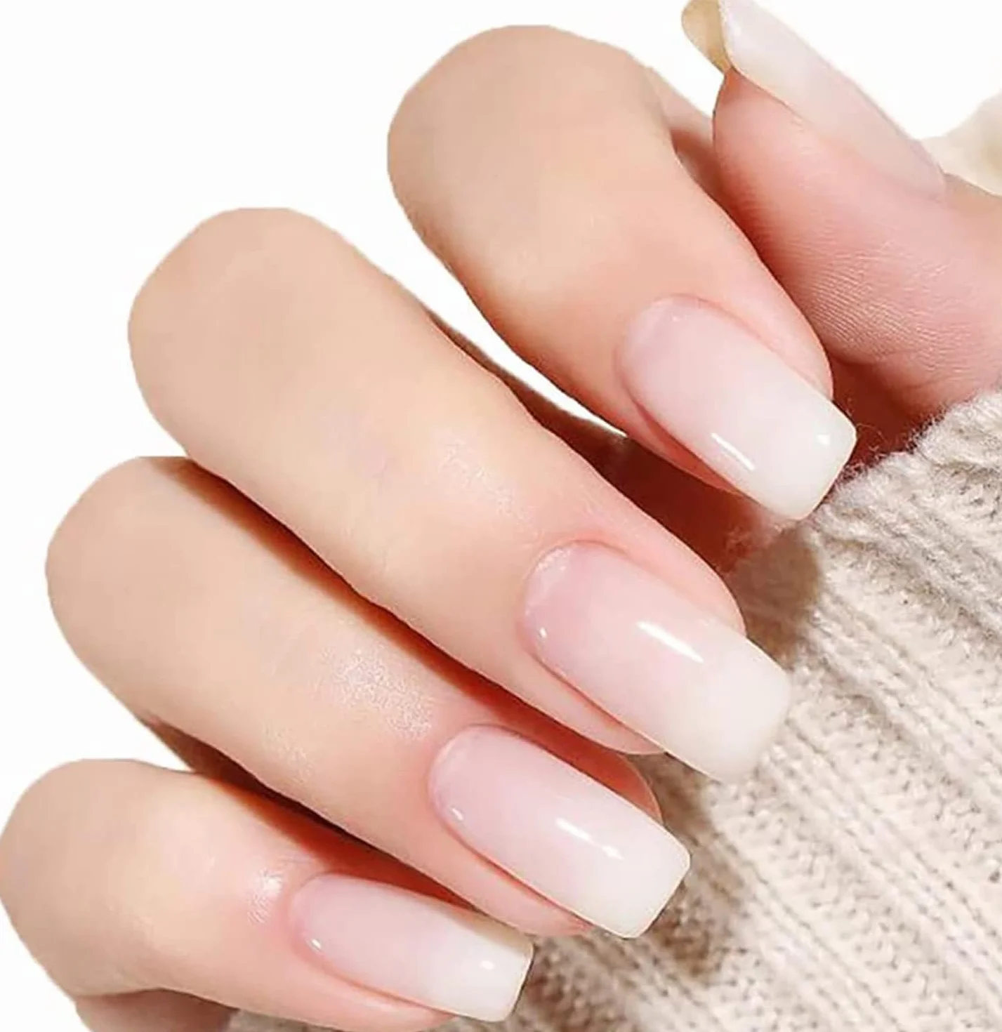 Vishine Smalto gel bianco latte colore naturale nude traslucido per manicure francese Soak Off UV Clear Coat 8 ml