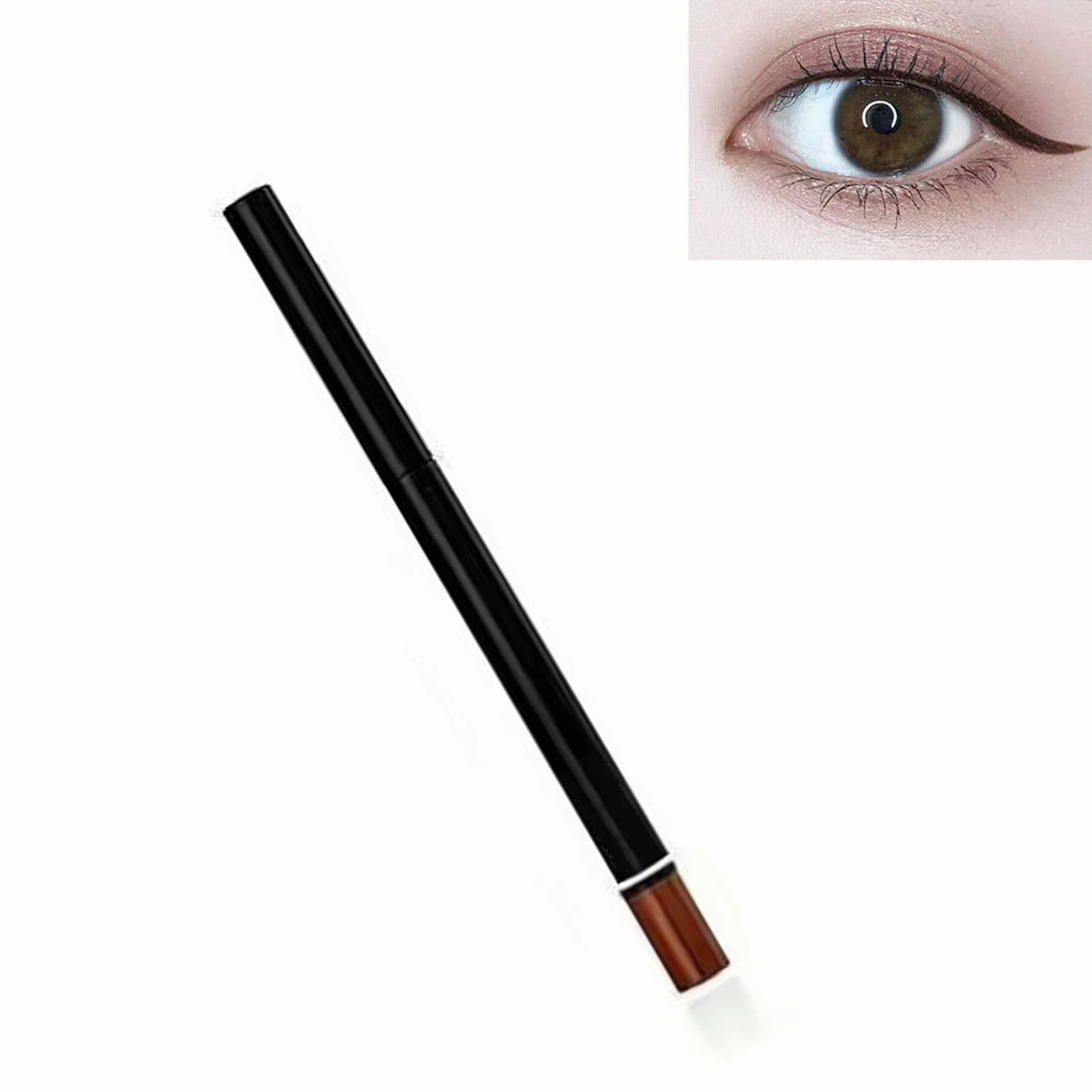Gel a Lunga Durata, Scorrevolezza, Multiuso, Matita per Eyeliner per Occhi, Labbra, Truccatori Professionisti, Feste, Matrimoni (BROWN)