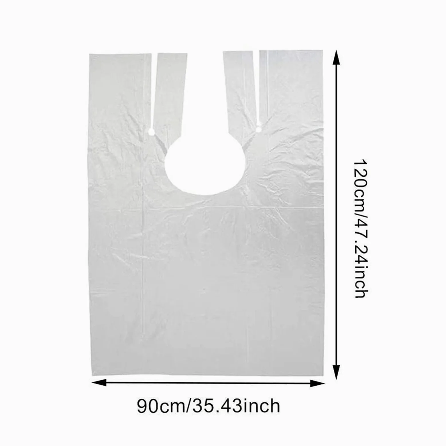 Mantella Parrucchiere Cappucci per capelli, 100 pz Capelli da colorare per barbiere Panno per barbiere Lungo Panno perm Perm Perm Parrucchiera Capelli Capelli Capersdressing Capes Scialle Grembiule M