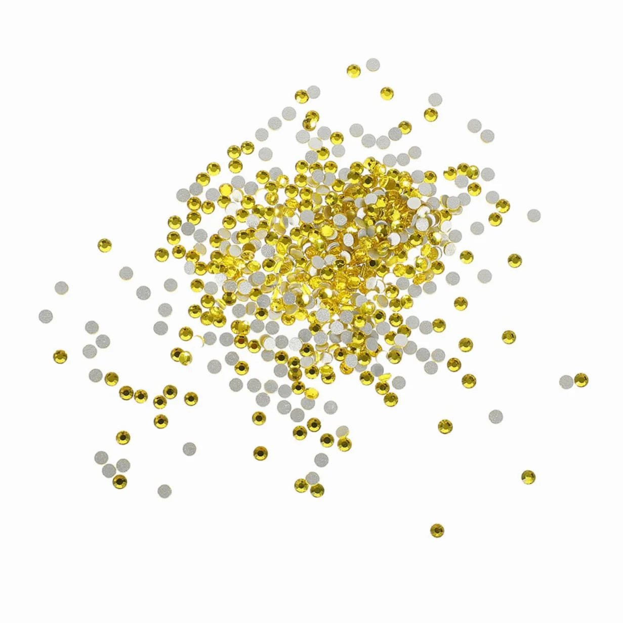 NUOBESTY 14400pezzi Strass Per Nail Art Decorazioni Per Unghie Flatback Charms Per Manicure Shiny Per Feste e Occasioni Speciali