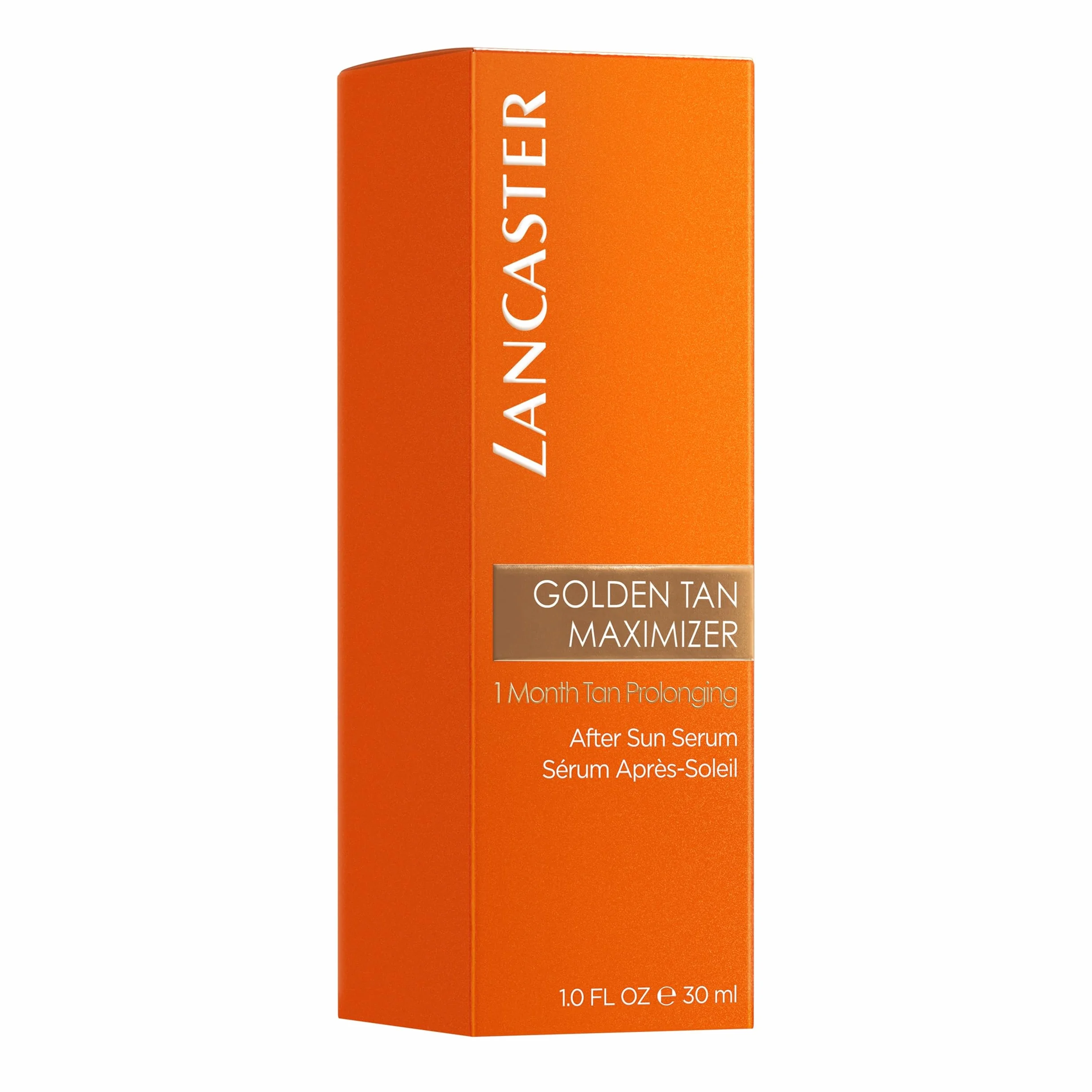 Lancaster Golden Tan Maximizer - After Sun Serum, Siero Dospole, Prolunga l'Abbronzatura fino a 1 Mese, Lenisce e Ripara la Pelle dai Danni Causati dal Fotoinvecchiamento, 30 ml