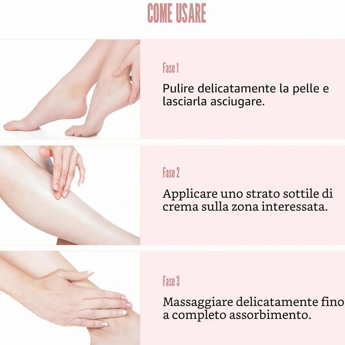 Baorder 2 pezzi Peach Scented and 60% Urea Foot Cream Set idratante Foot Cream, Repair Dry Skin, mani, talloni, gomiti e ginocchia, cura morbida e idratante per donne e uomini