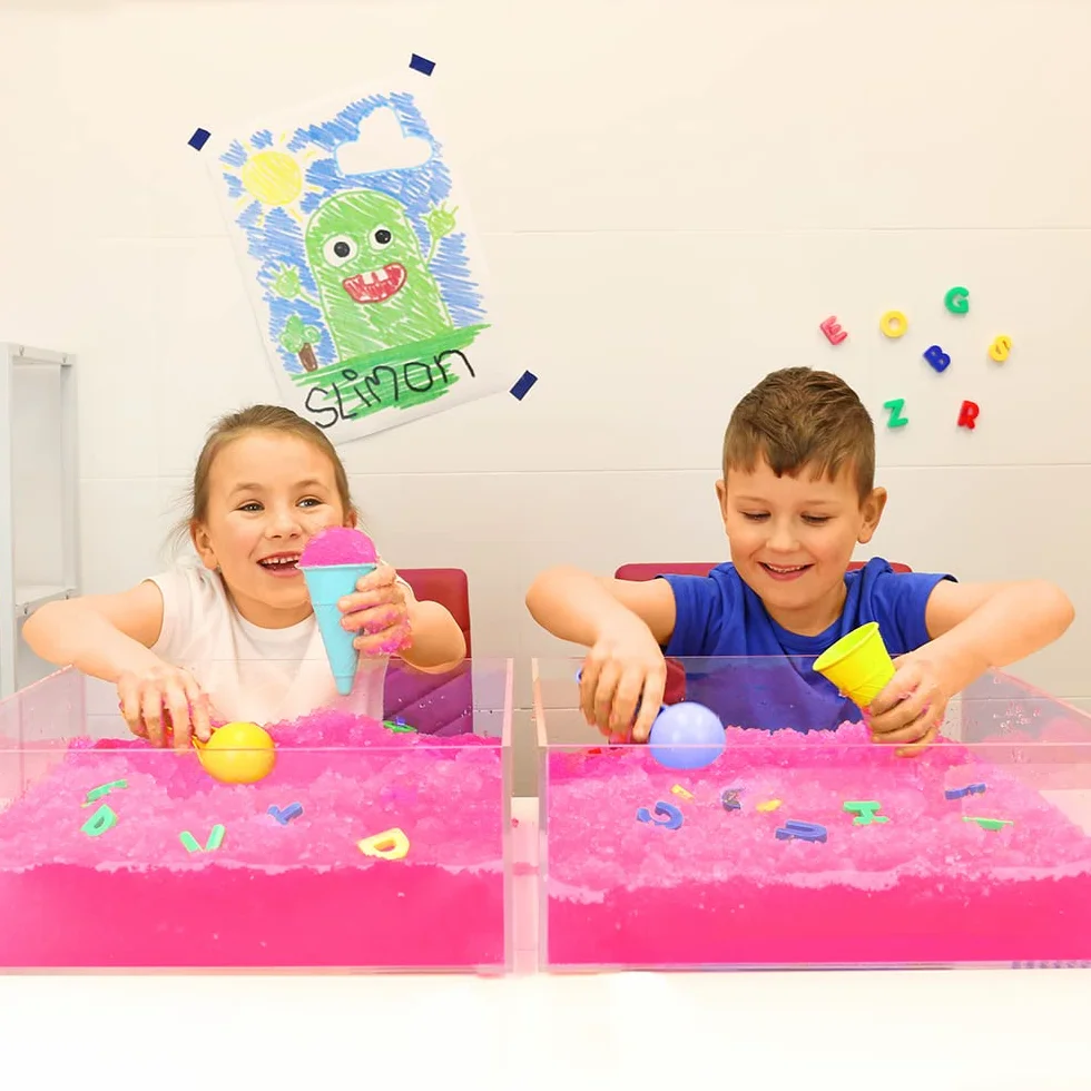 ZIMPLI - Glitter Gelli Baff Rosa, Basta Aggiungere Acqua per Creare Una melma Colorata, Super Divertente e Facile da Pulire. Regalo di Compleanno per Bambine dai 3 Anni in su