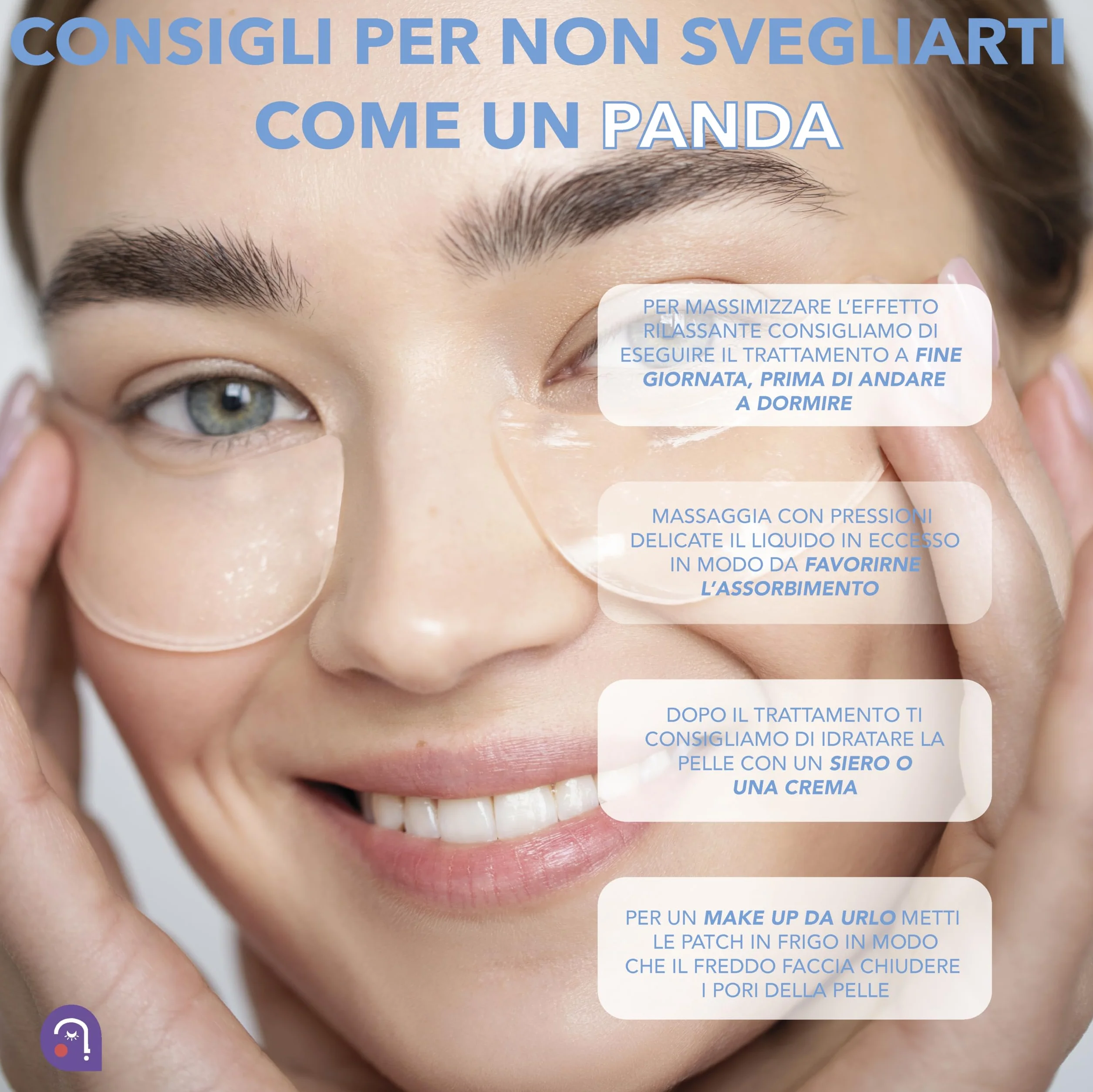 60 Patch Occhi con Niacinamide, Collagene e Acido Ialuronico. Patch Occhiaie e Borse, Maschera Contorno Occhi Occhiaie