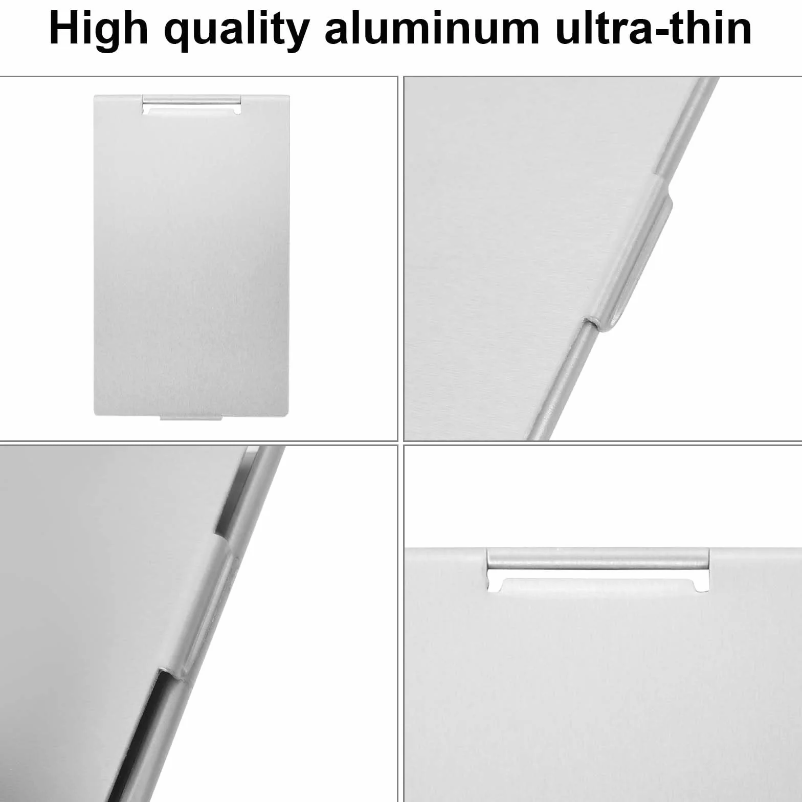 Colexy Specchio a Mano 10x7 cm Pieghevole Tascabile Cosmetico Portatile