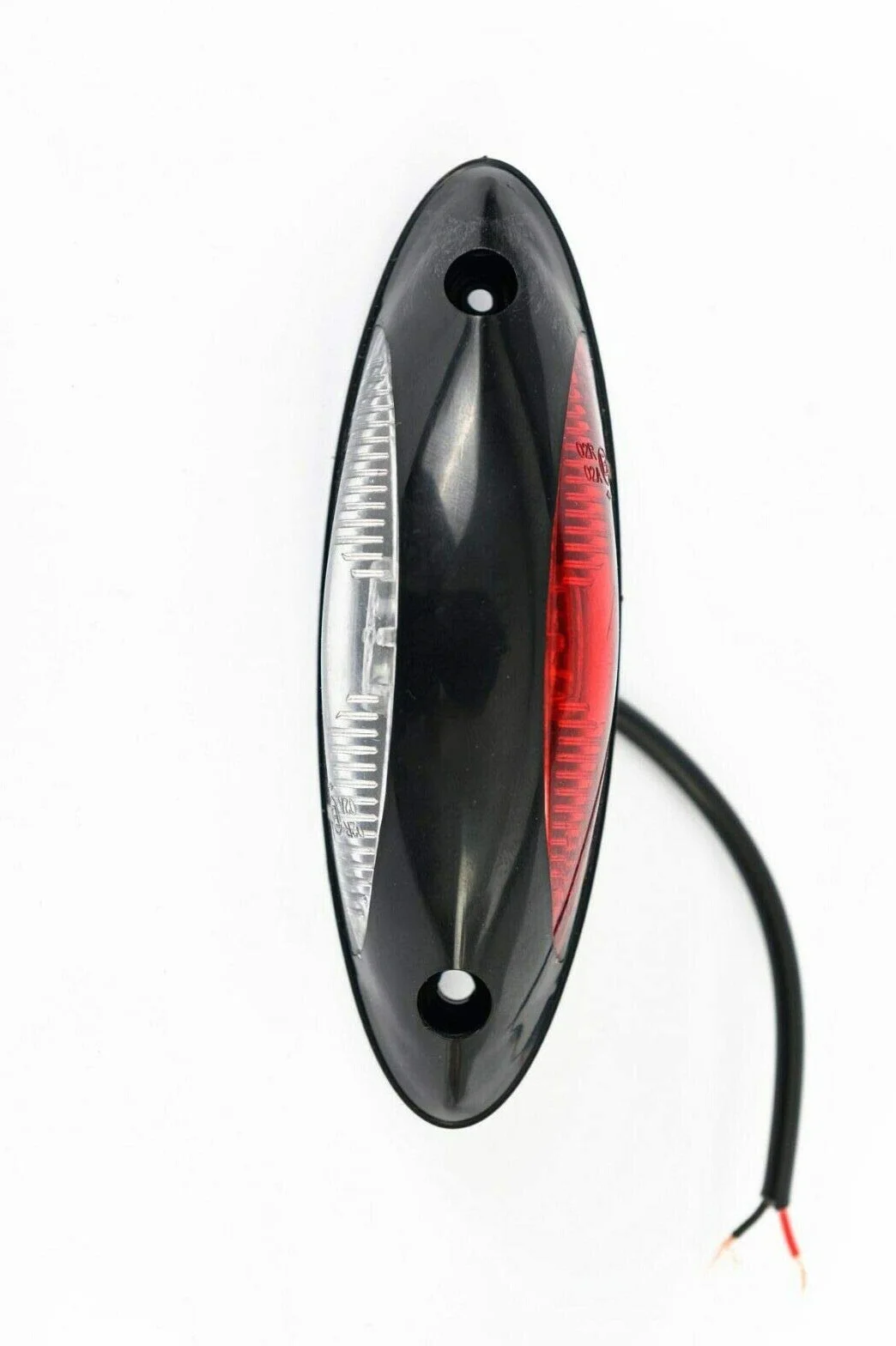 Fanale Luce Ingombro Bianco Rosso 24V Caravan Roulotte Camion Van