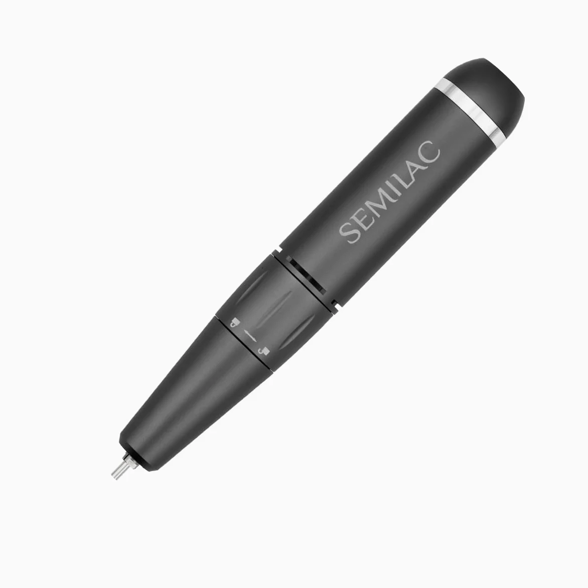 Semilac Fresa per unghie Mini Pen Black Edition – Lima elettrica compatta 30.000 giri/min, silenziosa e potente, ricarica USB, ideale per manicure e pedicure a casa