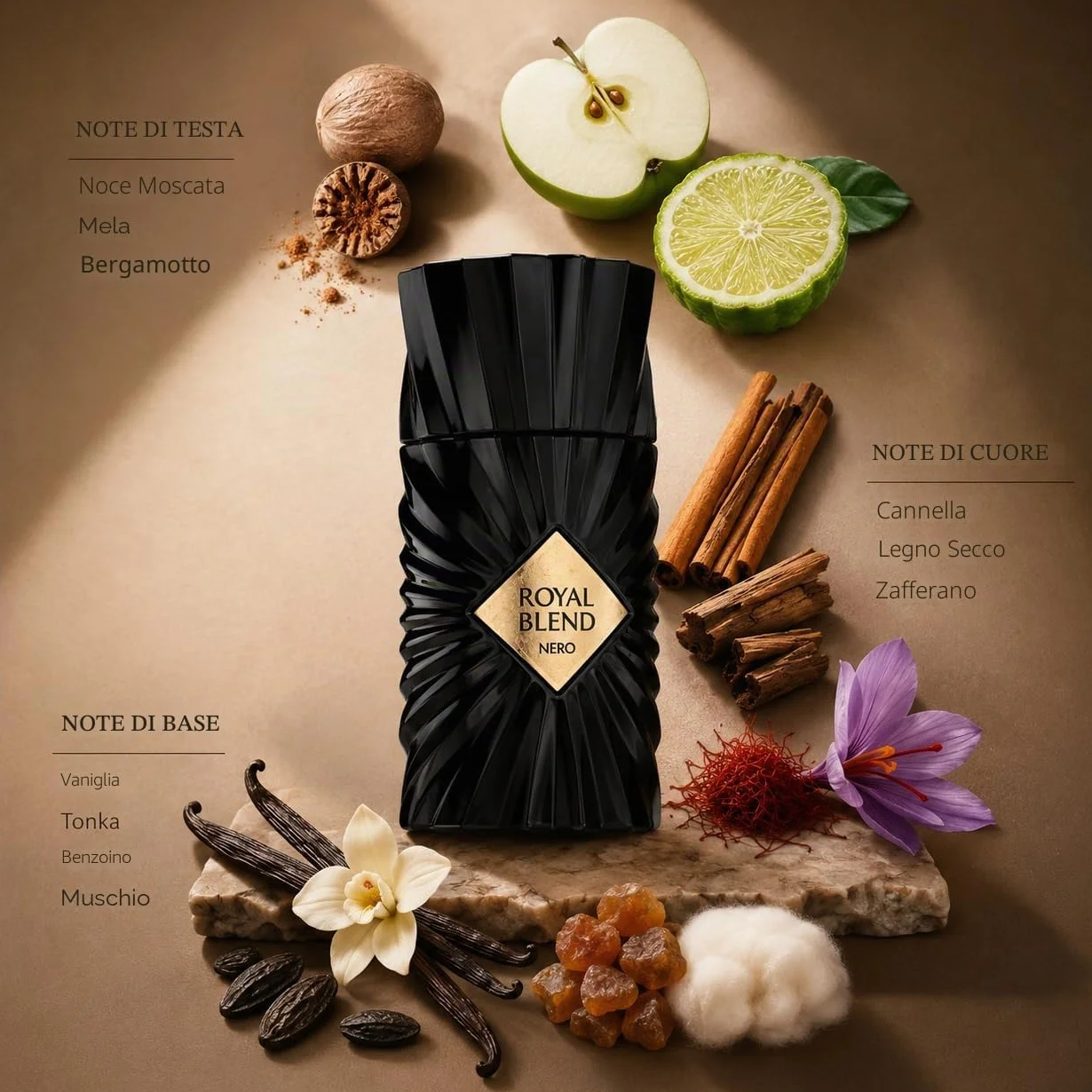 Royal Blend Nero Estratto di Profumo 100ml