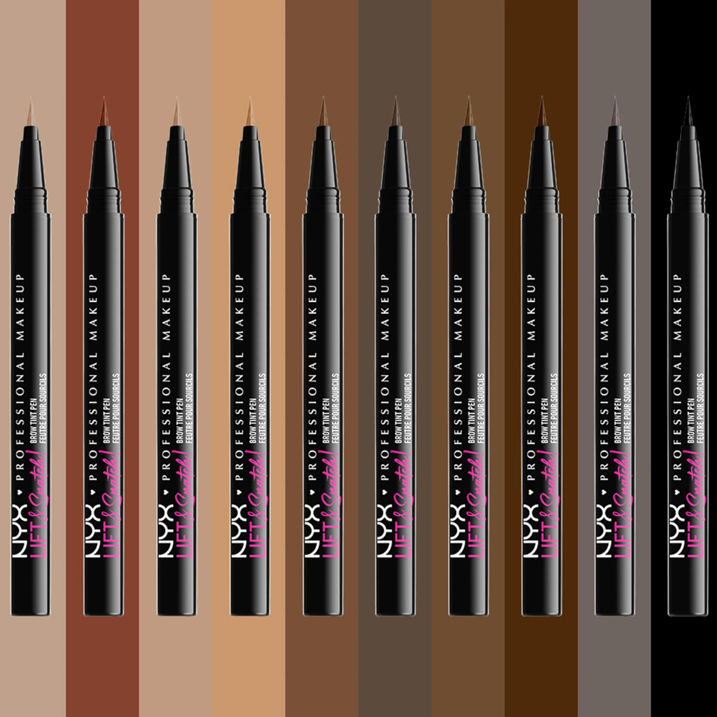 NYX Professional Makeup Lift And Snatch Penna Sopracciglia Ash Brown