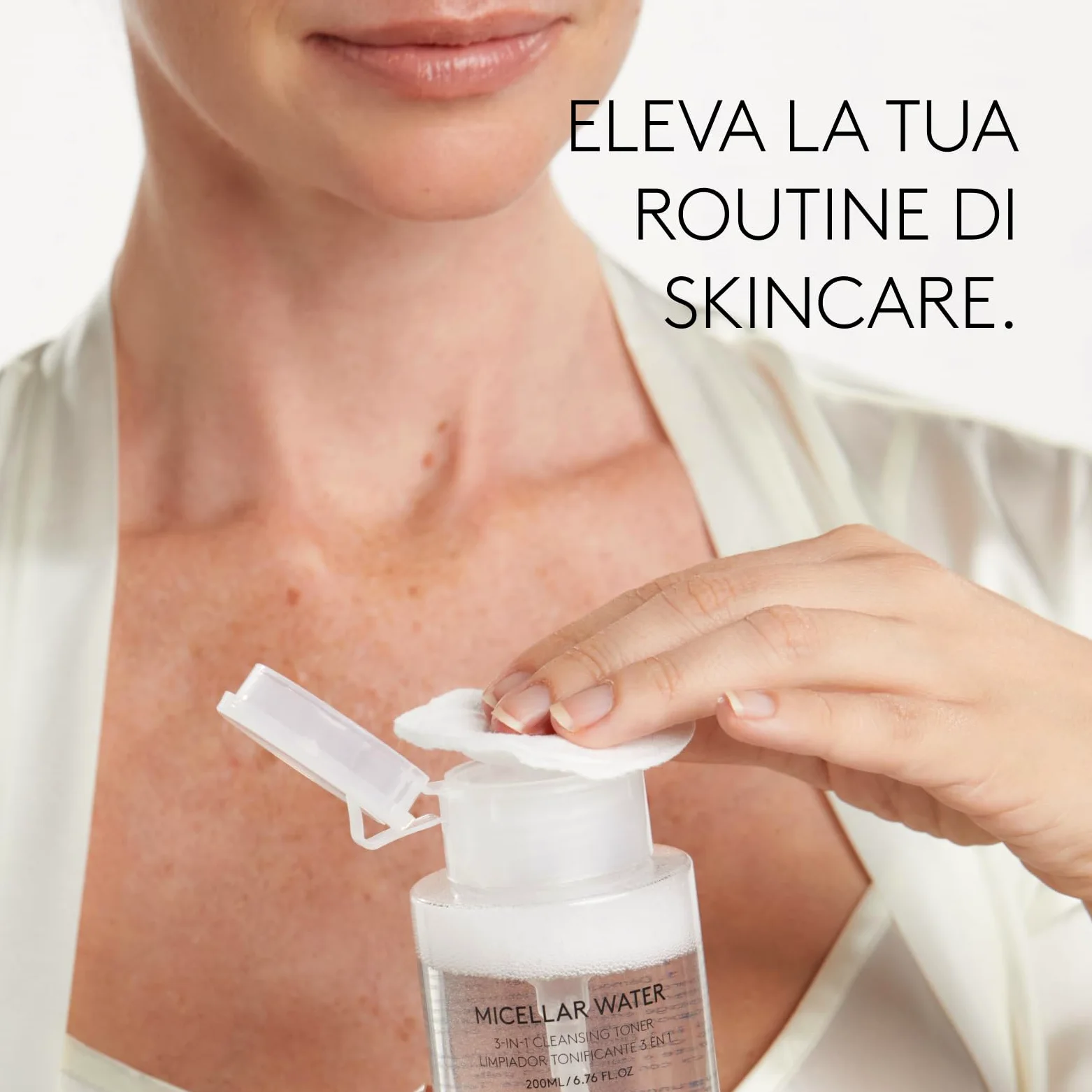 COCUNAT Set Doppia Detersione Acqua Micellare + Schiuma Detox 200+125ml | Duo detergente con Aloe e Lavanda + Schiuma con Hamamelis e Acido Azelaico. Purifica, tonifica e stringe i pori.