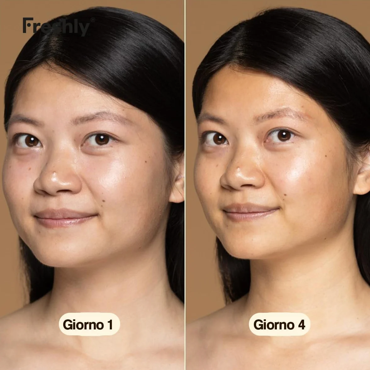 Freshly Cosmetics | Bronzing Self-Tanning Serum | Autoabbronzante Viso Naturale | 30 ml | Siero Viso per Abbronzatura Graduale e Uniforme