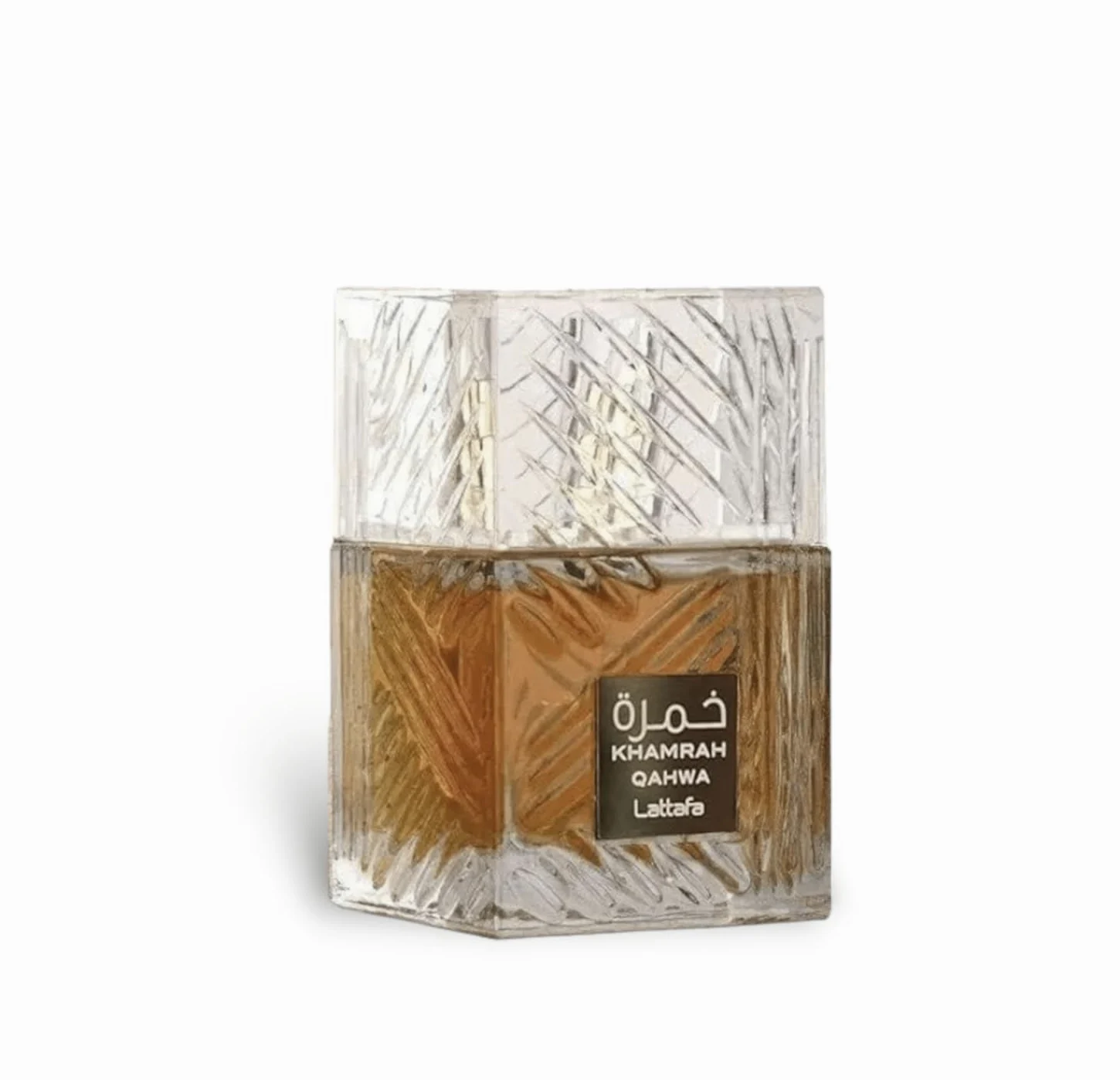 Profumo Khamrah Qahwa originale 100 ml, Eau da Perfum Unisex importato da Dubai con aromi piacevoli di lunga durata, include atomizzatore ricaricabile 5 ml, fragranza duratura (Qahwa)