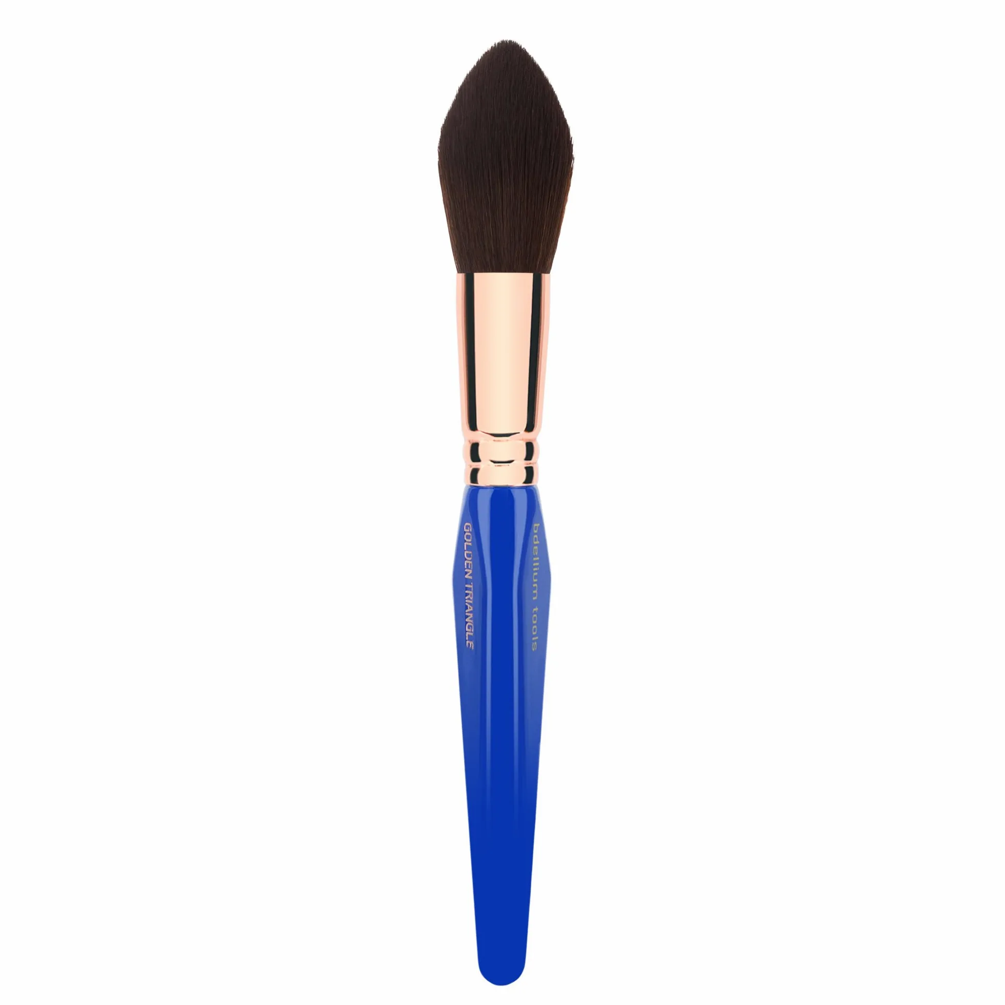Bdellium Tools Pennello professionale per trucco Golden Triangle Series - Cipria affusolata 974