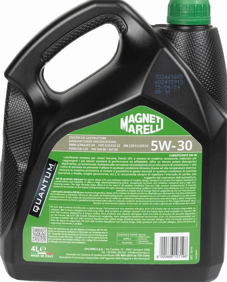 Magneti Marelli Olio Motore Sintetico 5W-30 4L