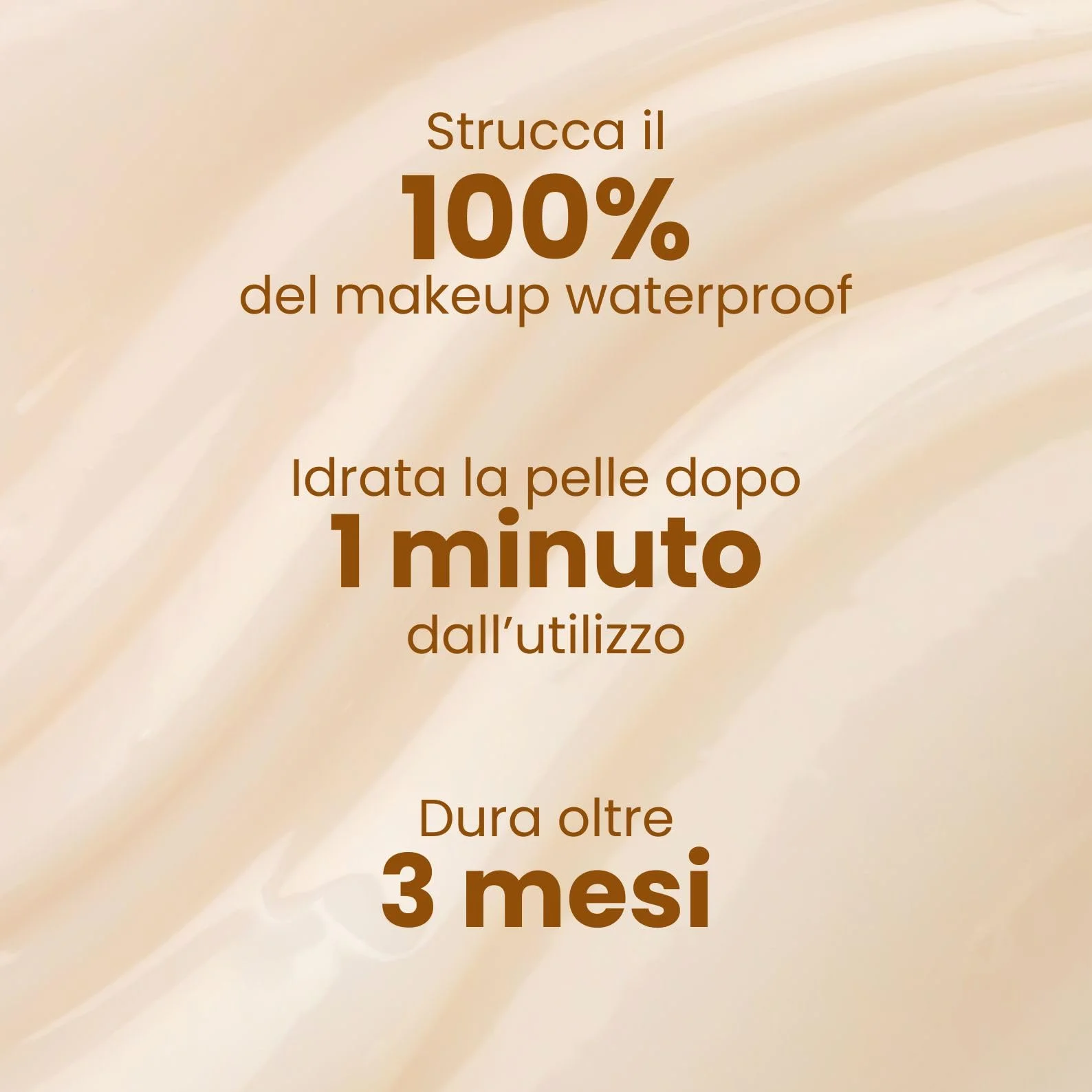 Enooso Balsamo Struccante Solido Waterproof Viso e Occhi con Bakuchiol, Vitamina E, Olio di Moringa e Cocco, 50g