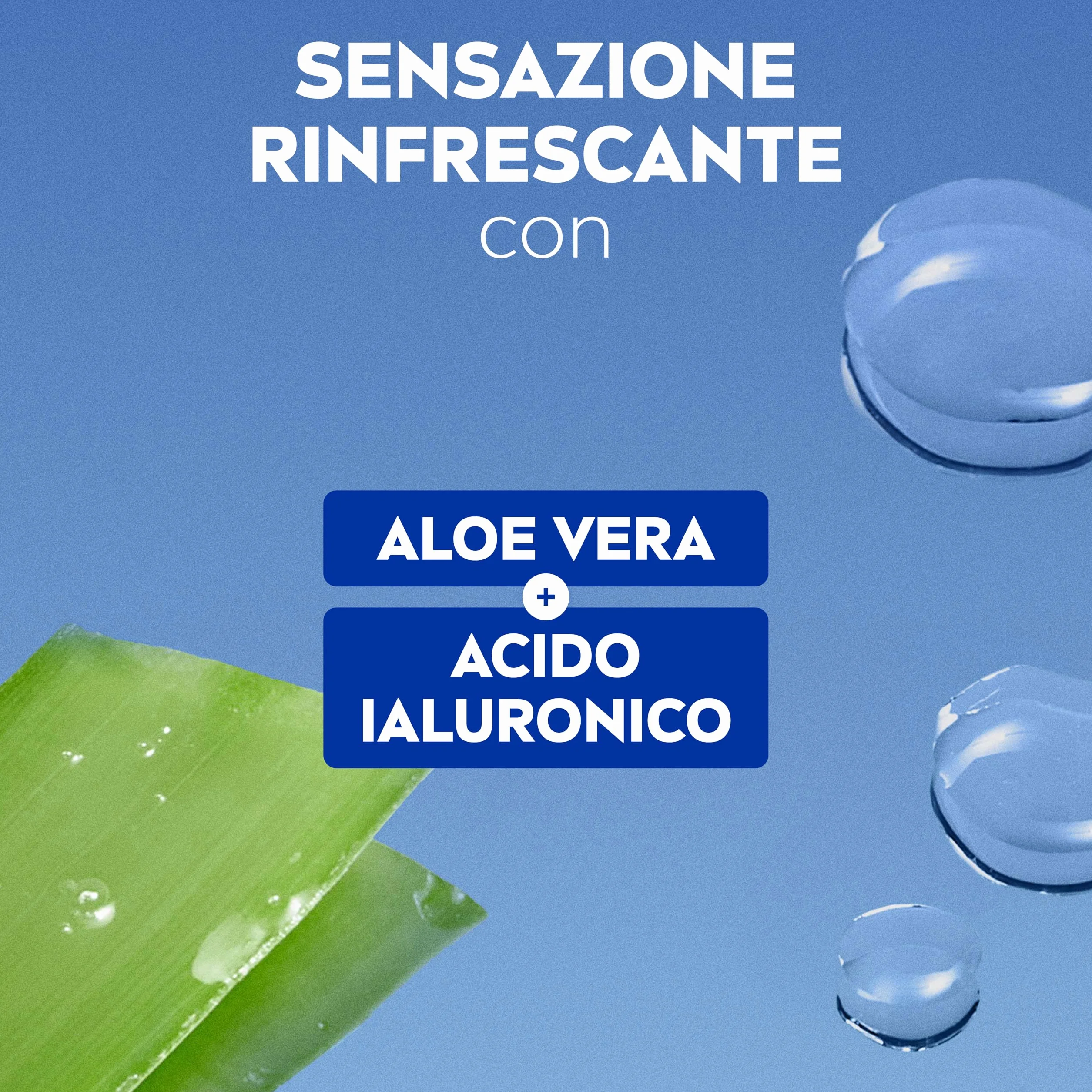 NIVEA Latte Detergente Rinfrescante 200 ml Detergente viso idratante e lenitivo Cleanser struccante Aloe Vera Acido Ialuronico