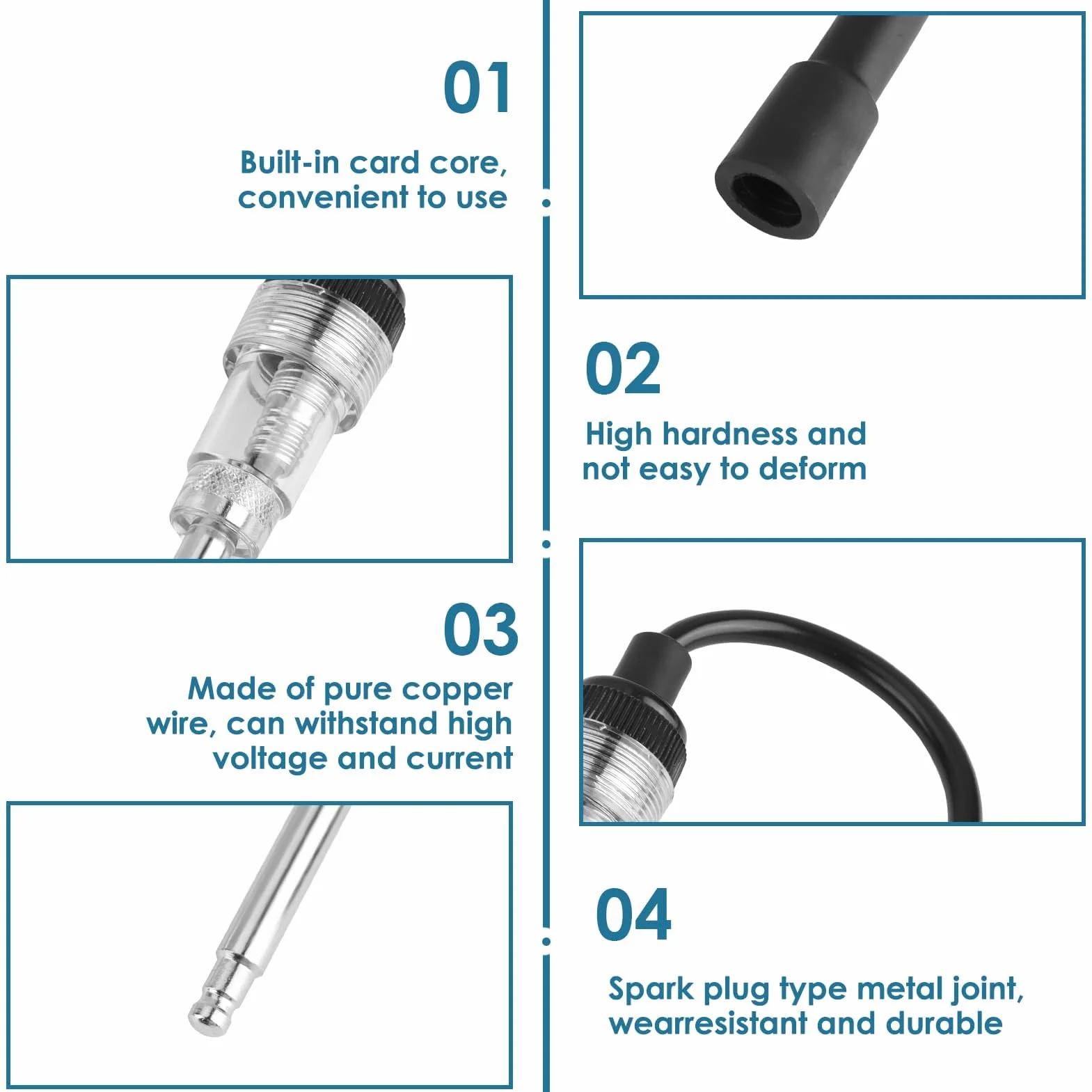 Regolabile Tester Candele Auto Moto Rilevatore Scintille Bobine Accensione Motori Tosaerba Generatori