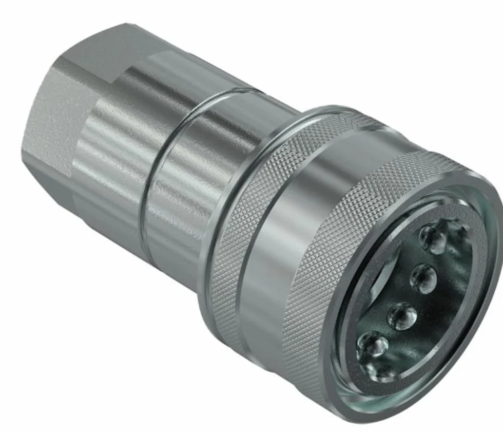 Innesto idraulico a valvola Faster femmina 3/8" di Ama