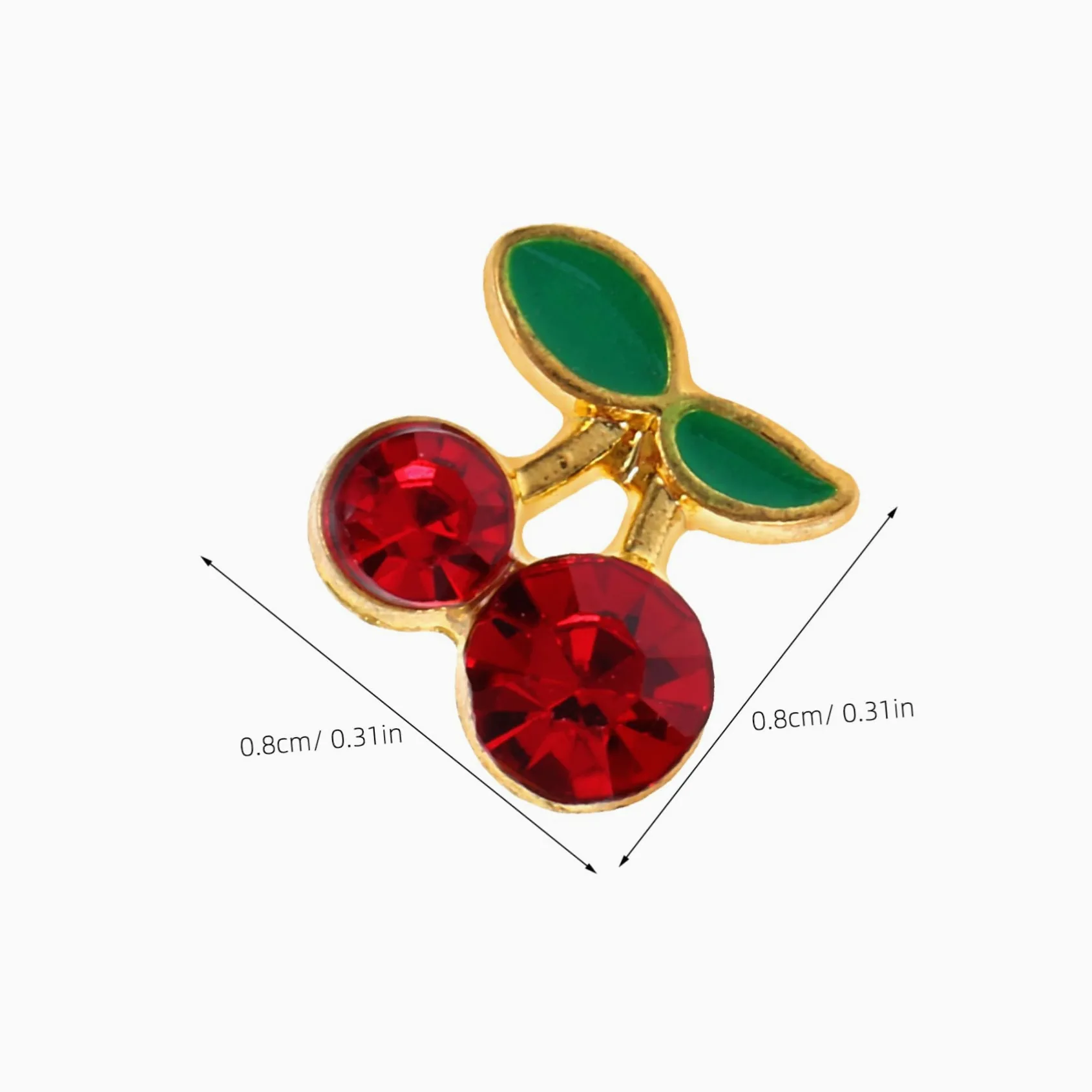 4 Set Charm Per Unghie Con Dorati E Decorazioni Per Nail Art Per Donne Per Feste E Speciali 32 Pezzi*4