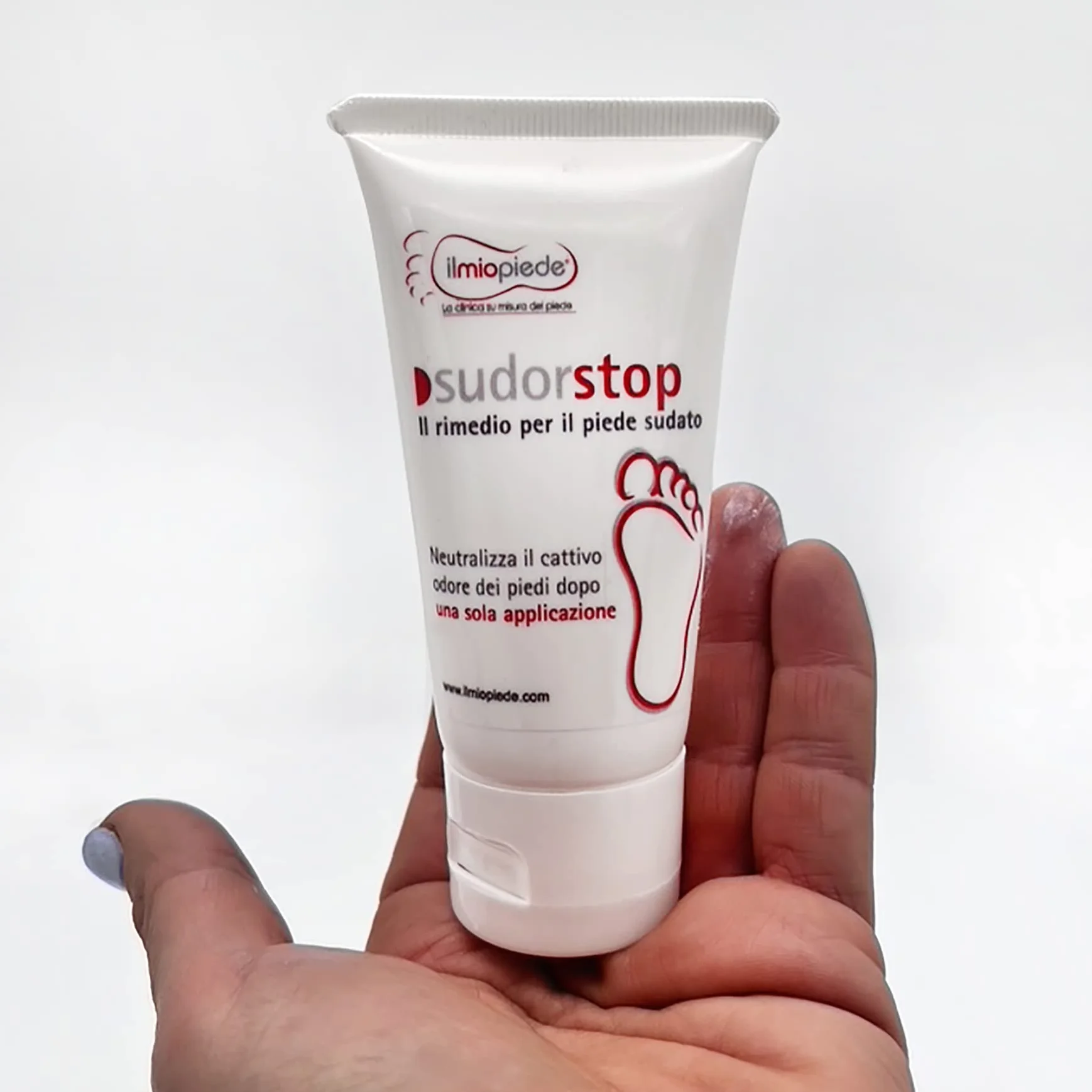 Sudorstop Formato Travel Crema naturale per la sudorazione e il cattivo odore del piede - Risultati fin dalla prima applicazione