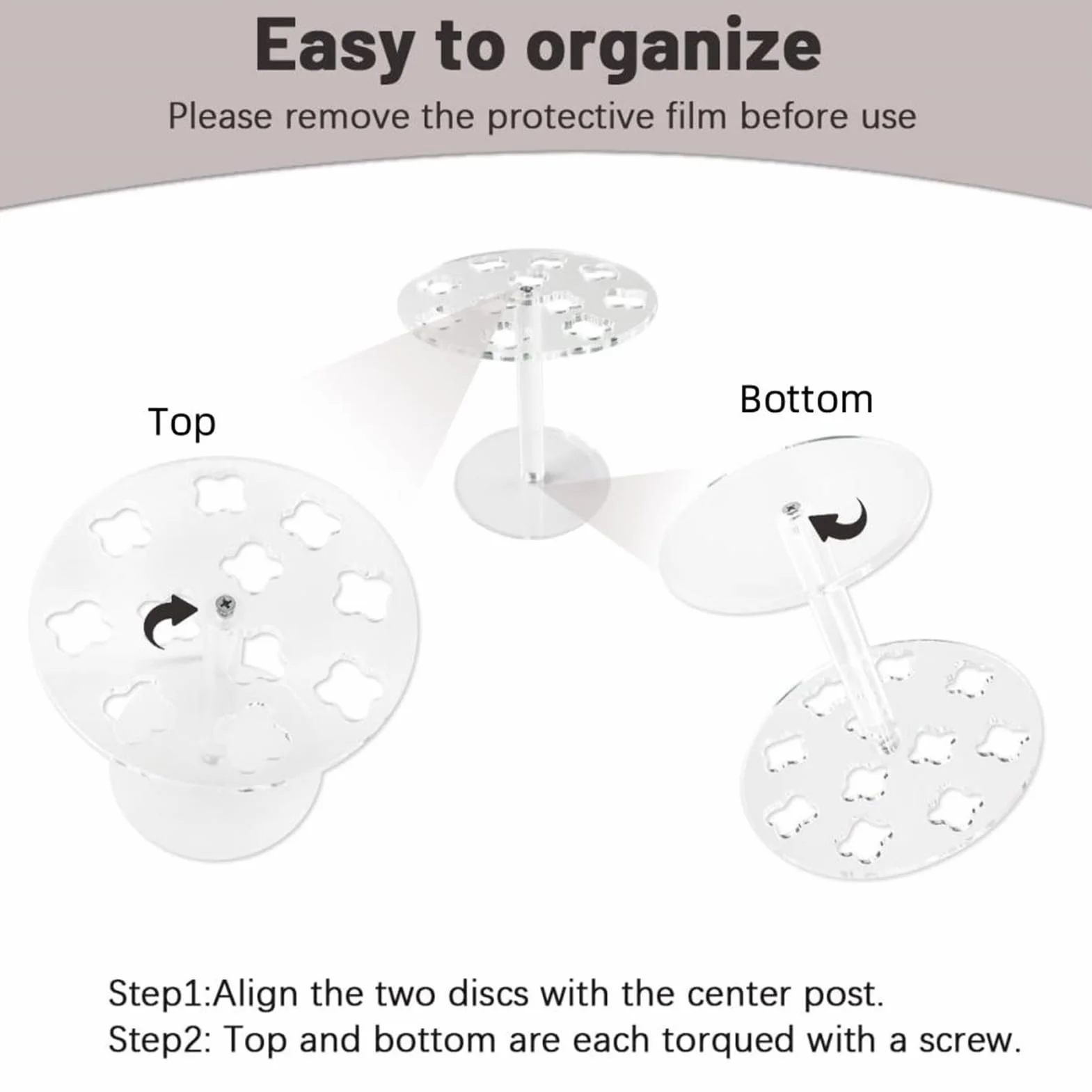 Porta-forbici – Organizer multi slot, supporto per pettine da piano di lavoro, accessorio per salone di bellezza, organizer per attrezzi da tavolo per trucco, vassoio per gestione clip, di