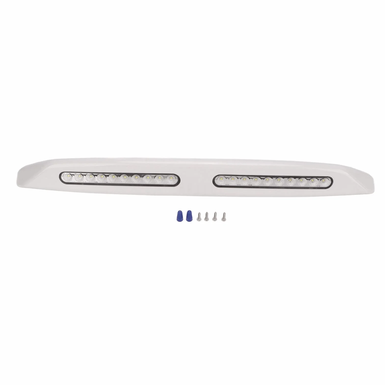 aqxreight Barra Luminosa 20 LED per Camper Luci Esterne Impermeabili Bianco