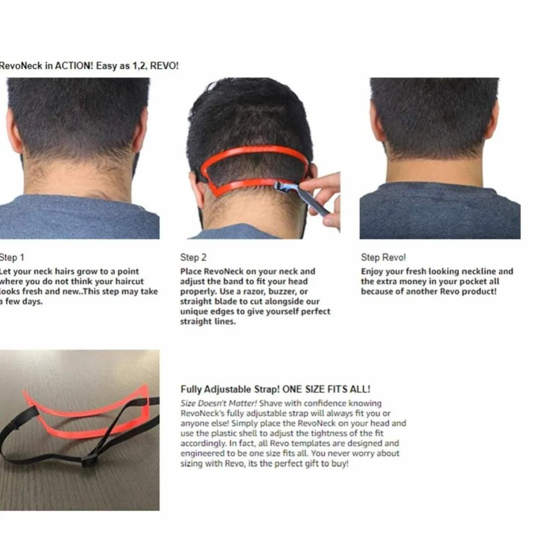 Strumento di Barbiere del Collo dei Capelli di Taglio Mold Guida Line Scollo Tagli Capelli Template Template Collo Linea Sottile