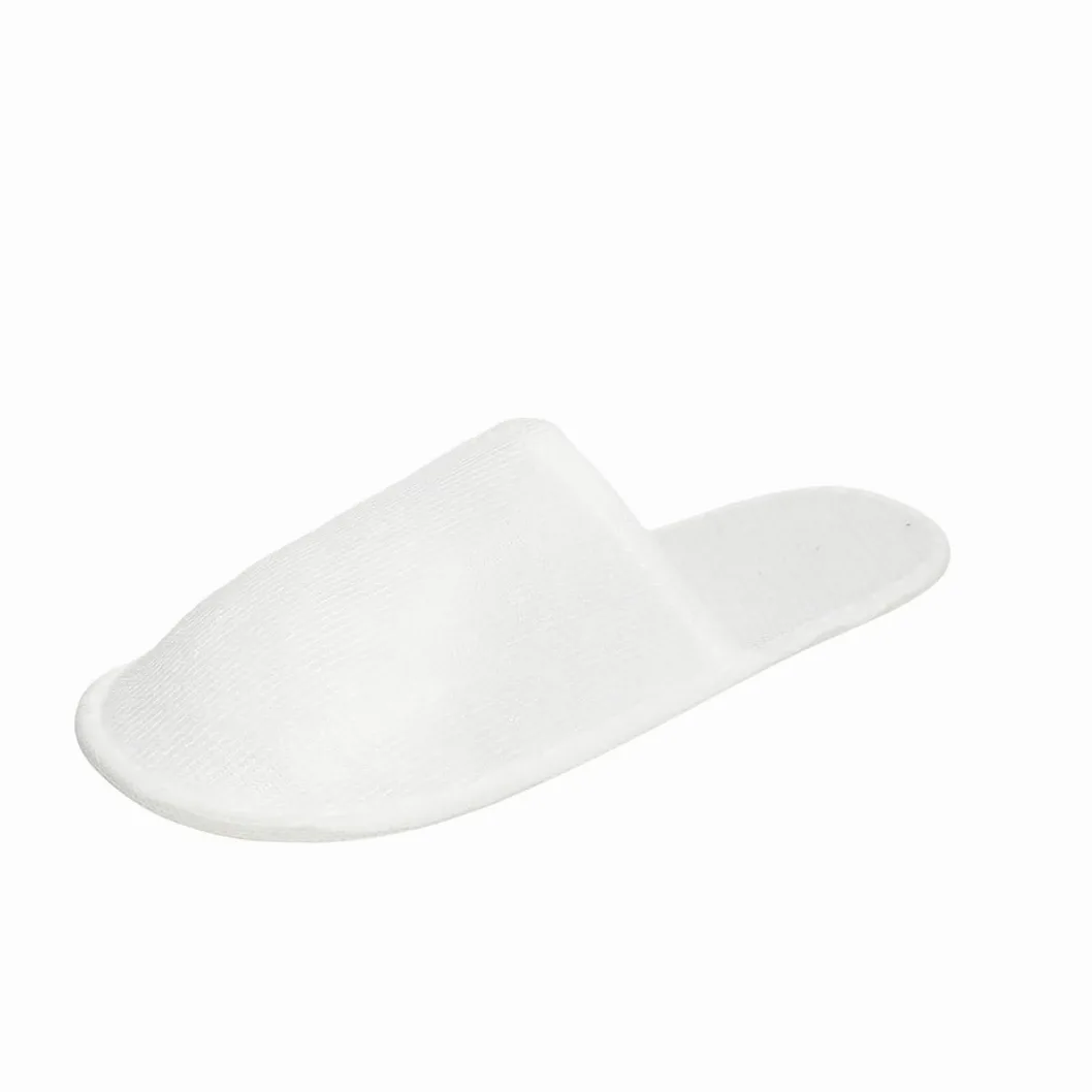 Ciabatte Ospiti Eco Unisize Monouso Unisex Antiscivolo - Pantofole Usa e Getta per Hotel, B&B, SPA, Albergo - Pantofole Donna Uomo per Linea Cortesia (50)