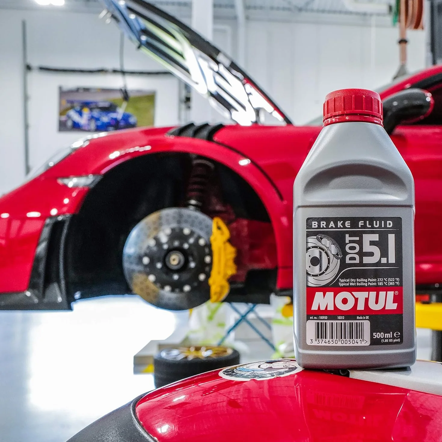 Motul Brake Fluid DOT 5.1 Non-Silicone 1/2 Liter