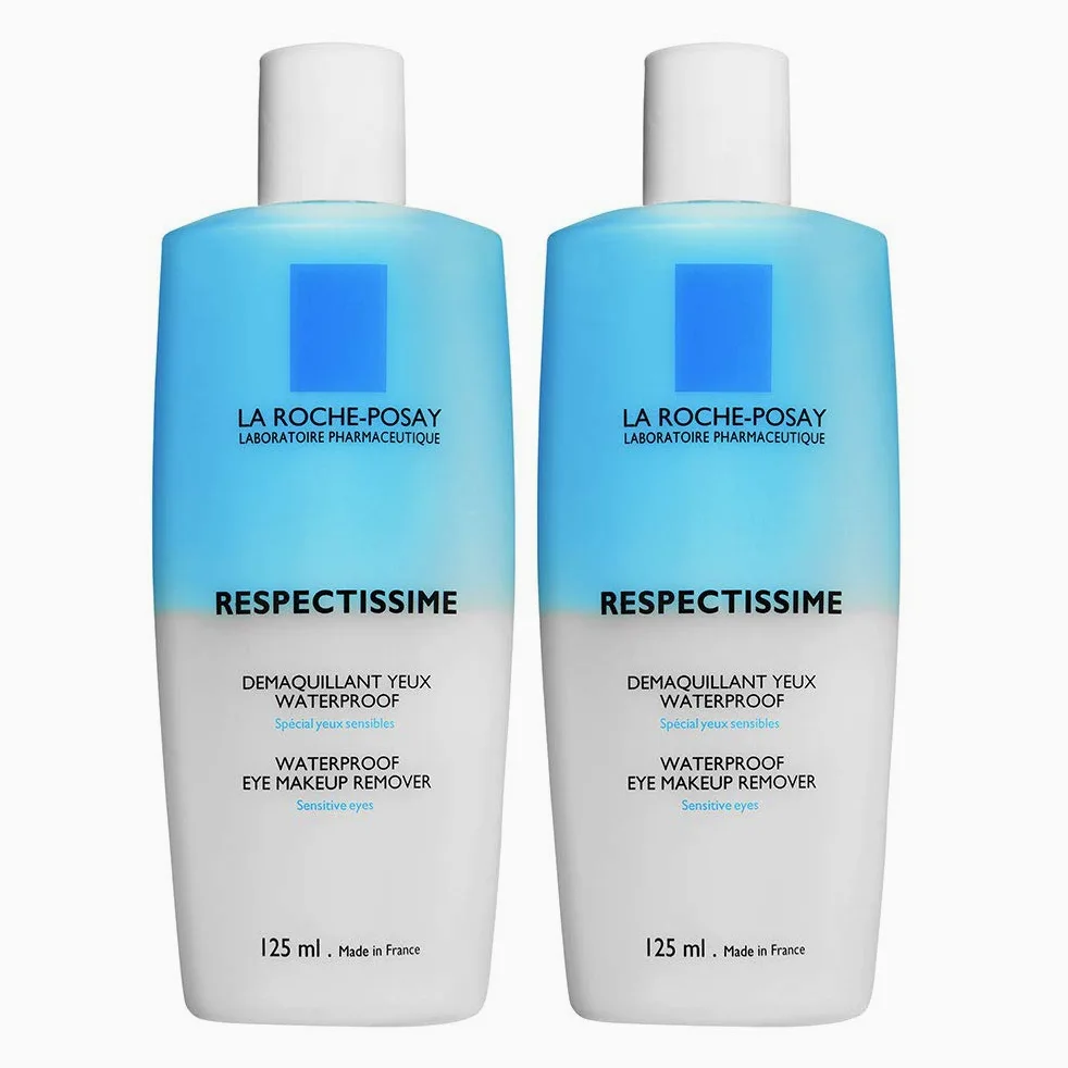 La Roche Posay Respectissime démaquillant yeux waterproof 2x125 ml