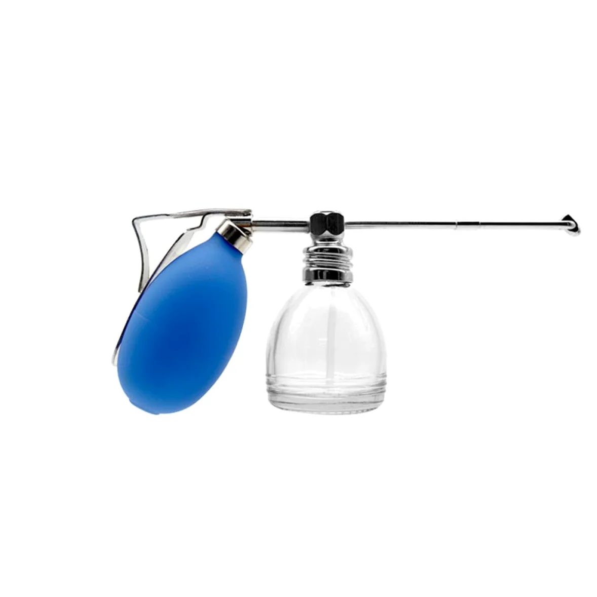 IMIKEYA Flacone Spray in Vetro Blu per Polvere, Facile da Smontare e Riutilizzabile, Bottiglia Spray Portatile Maschile, per Viaggio e Utilizzo Quotidiano