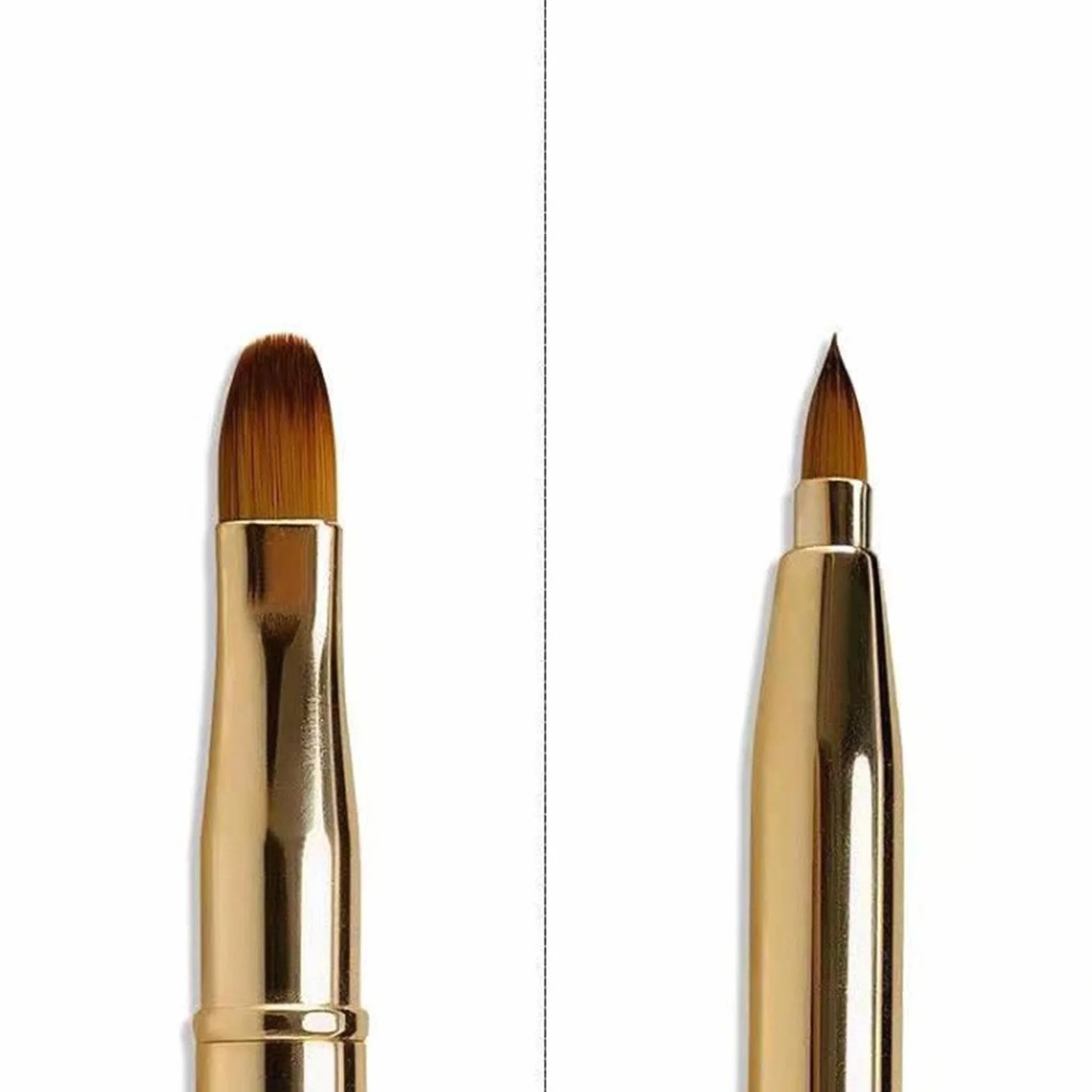 Pennello per labbra a doppia estremità, applicatore retrattile per trucco, labbra e rossetto, strumento di miscelazione con tappo per lucida, ombretto, pennello cosmetico multiuso per kit