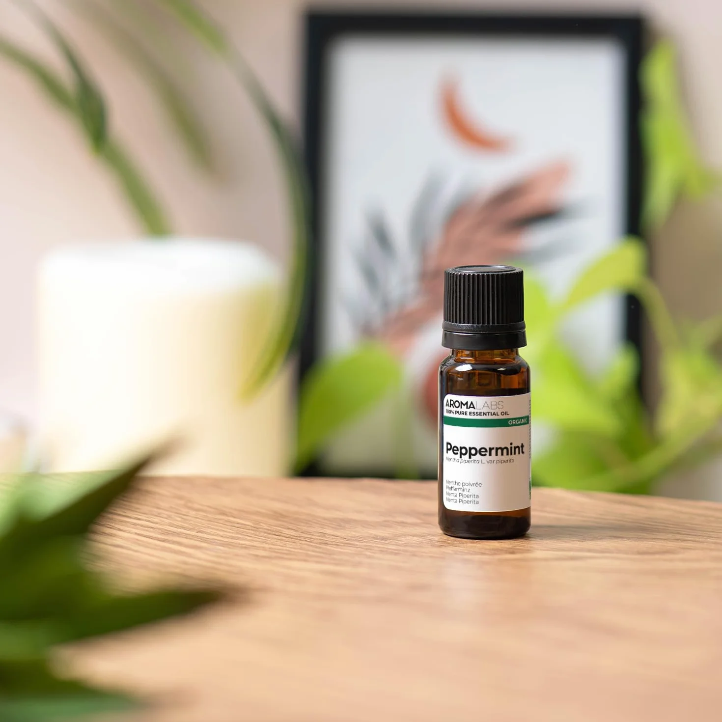 Olio Essenziale Menta Piperita BIO Chemiotipizzato 10 mL Aroma Labs Made in France