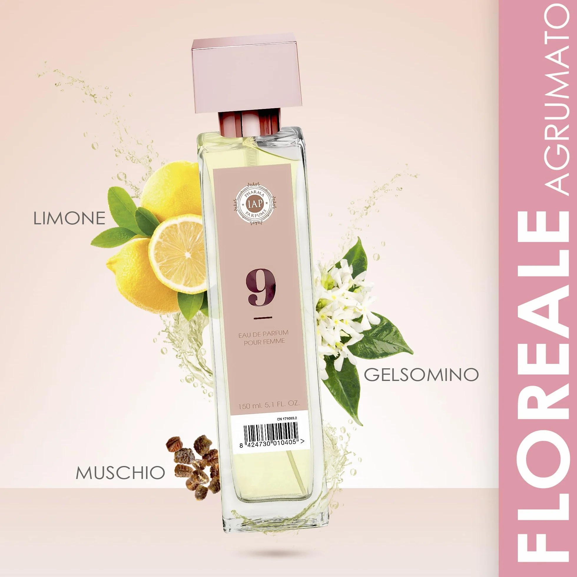 iap PHARMA PARFUMS Nº 9 Profumo da Donna 150 Ml