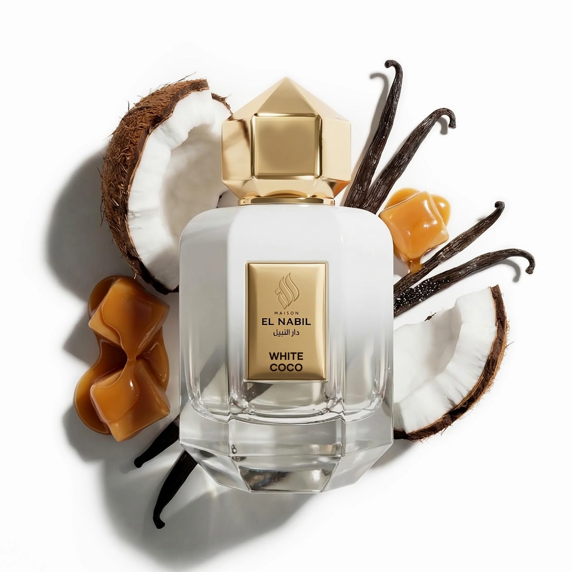 WHITE COCO - Eau de Parfum Dubai Donna - 65 ml - Fragranza Estiva, Fruttata, Esotica - Idea Regalo