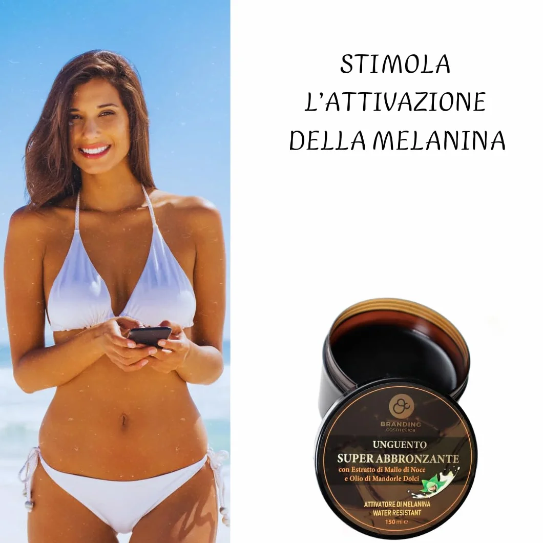 Unguento Super Abbronzante Attivatore Di Melanina 150 ml