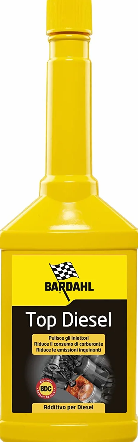 Bardahl Additivo per Gasolio Dpf Cleaner Top Diesel Pulisce FAP e Iniettori 2x250ml