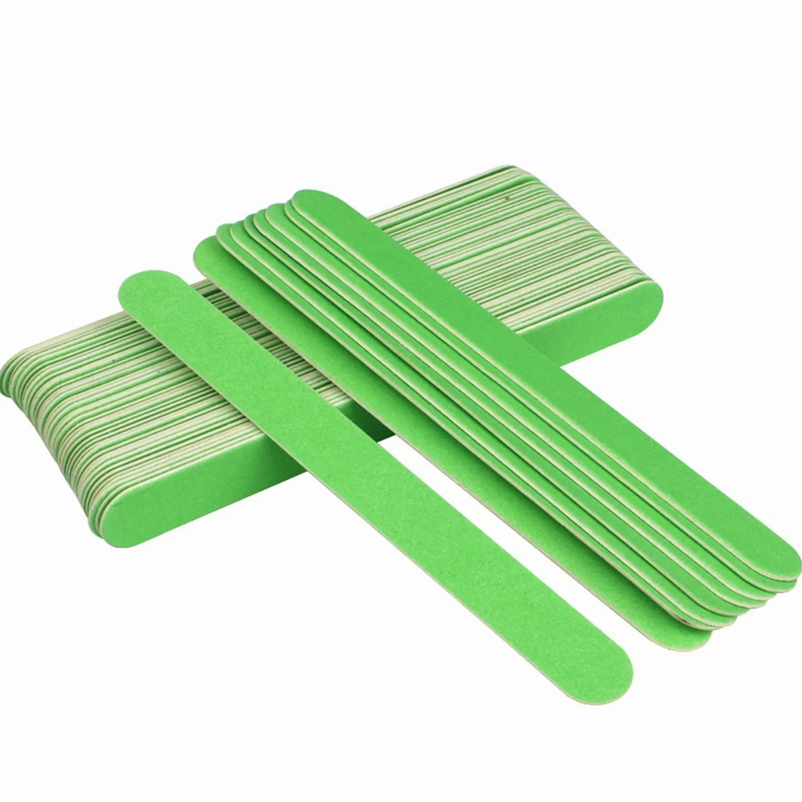 Lima per unghie, buffer per unghie, Lima for unghie in legno da 100 pezzi compatibile con la lucidatura delle unghie in gel for manicure 180/240