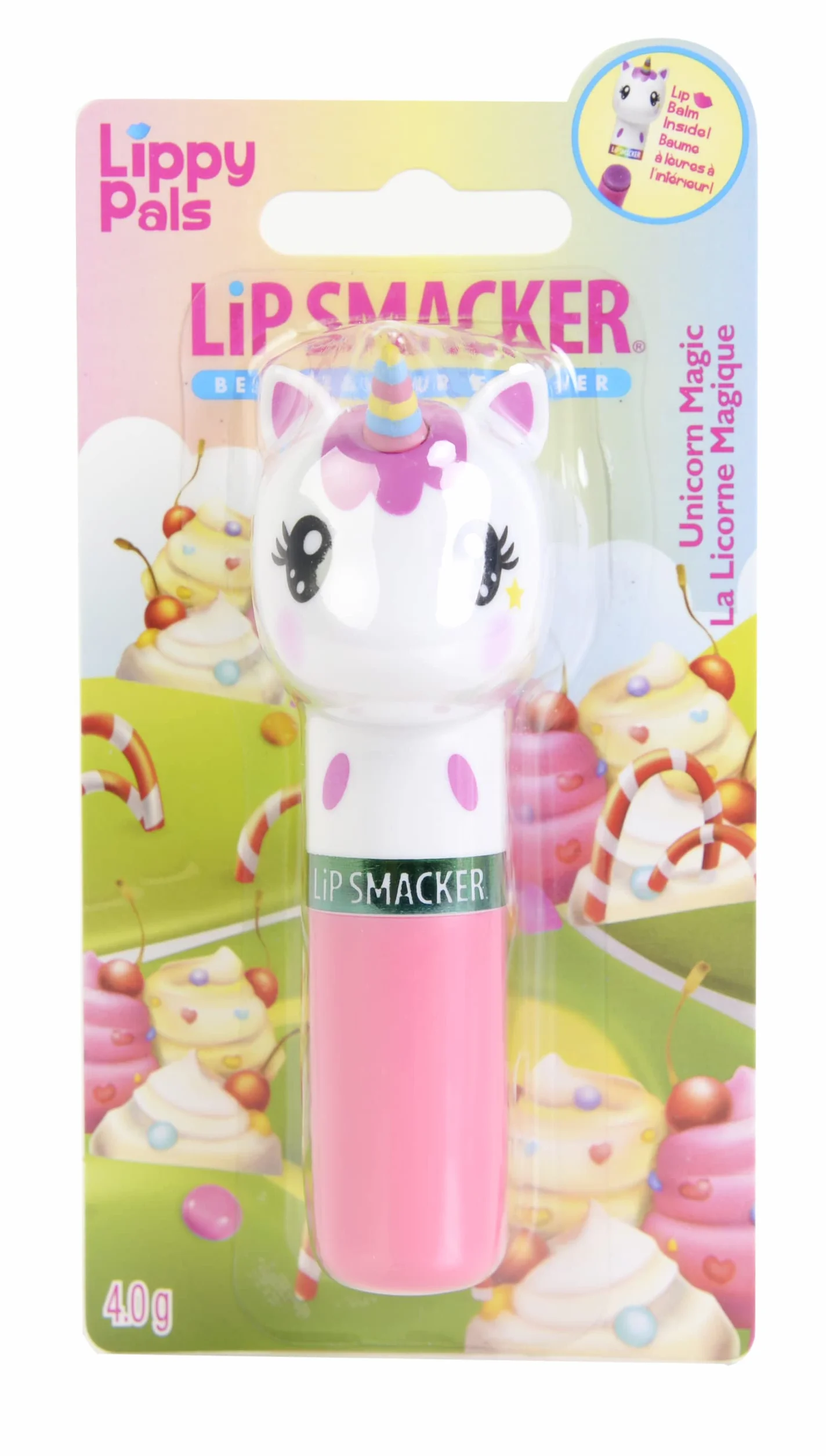 Lip Smacker - Lippy Pals Collection - Burrocacao Unicorn per Bambini - Gusto Magico - Regalo per Bambini - Pezzo Singolo