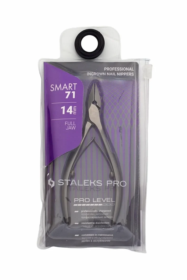 STALEKS PRO Smart 71 Tronchesina professionale per unghie incarnite (lunghezza lama - 14 mm) NS-71-14
