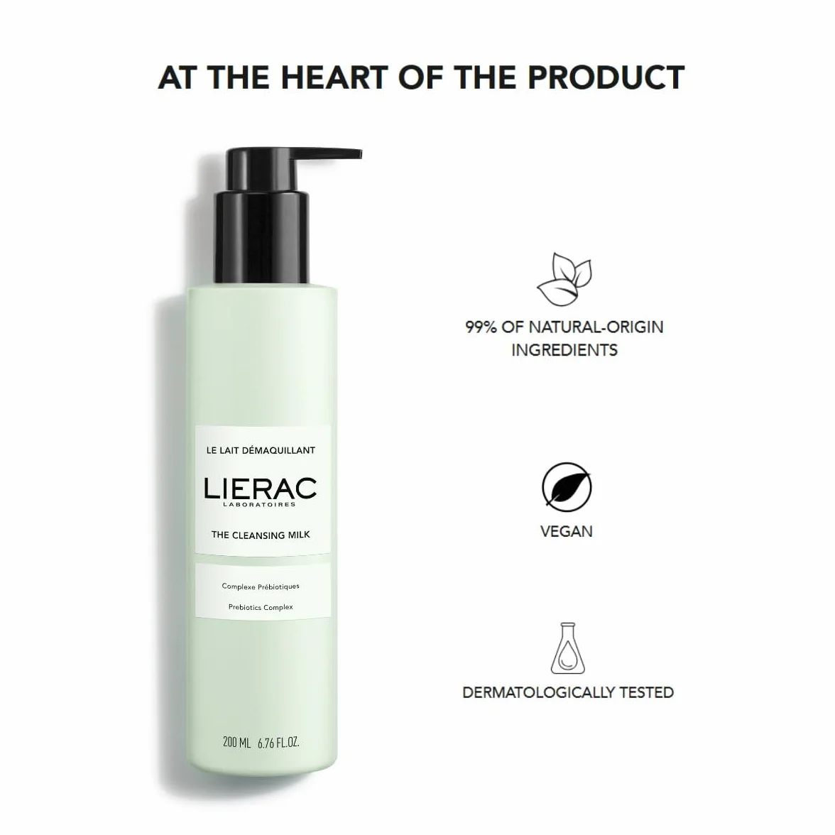 Lierac Latte Micellare Struccante Viso e Occhi 200 ml