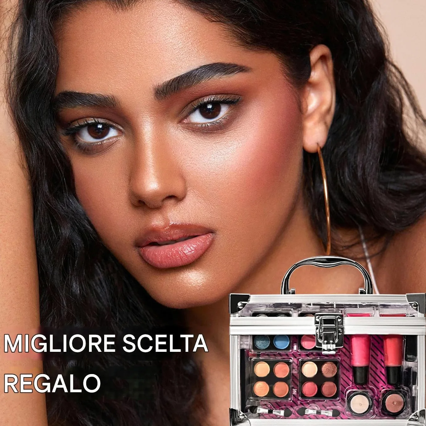 Set Trucco Completo Palette Trucco Multiuso | Valigette Per Uso Quotidiano Halloween Matrimoni Teatro E Spettacoli