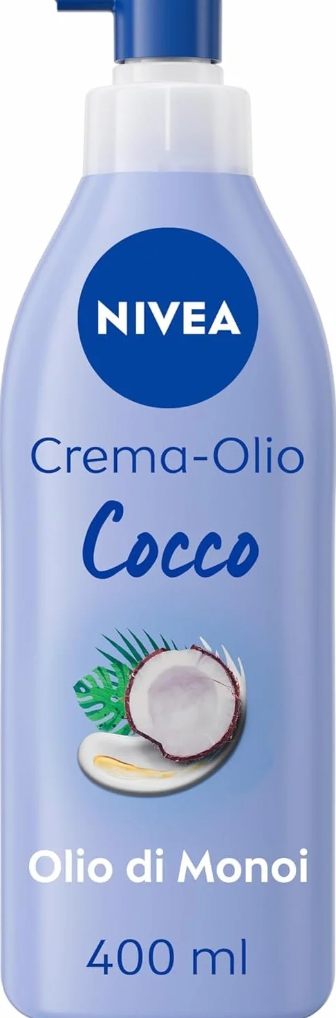 NIVEA Crema Corpo Idratante 48h Cocco & Olio di Monoi 400 ml