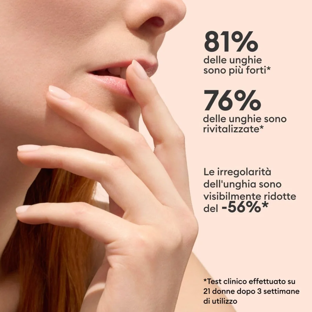 Manucurist Active Smooth 00 Smalto per Unghie Trattamento Riparatore Lisciante Rosa - Vegan & Made in France