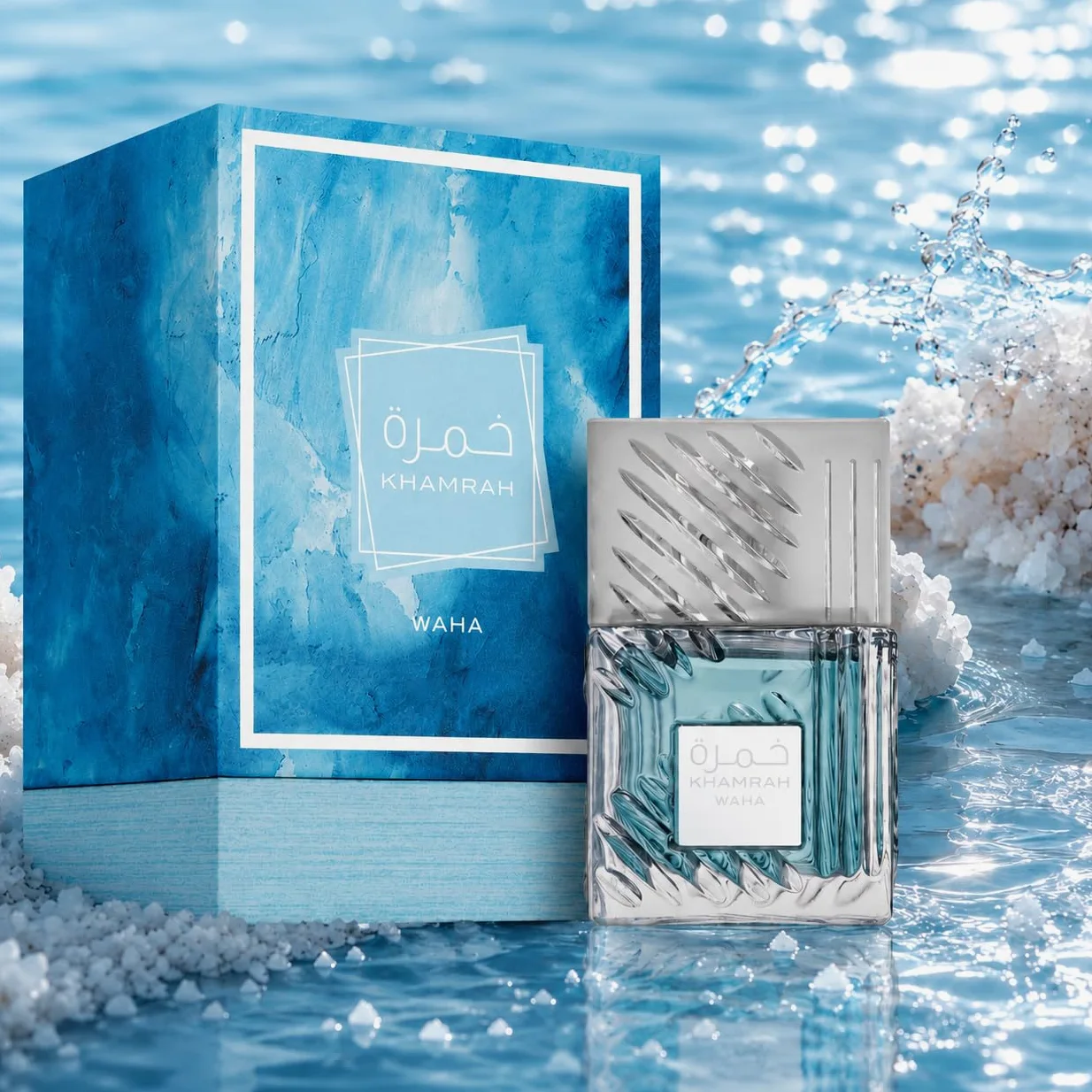 Khamrah Waha eau de parfum arabo unisex 100 ml | Campioncino in omaggio da 5 ml, Da borsetta