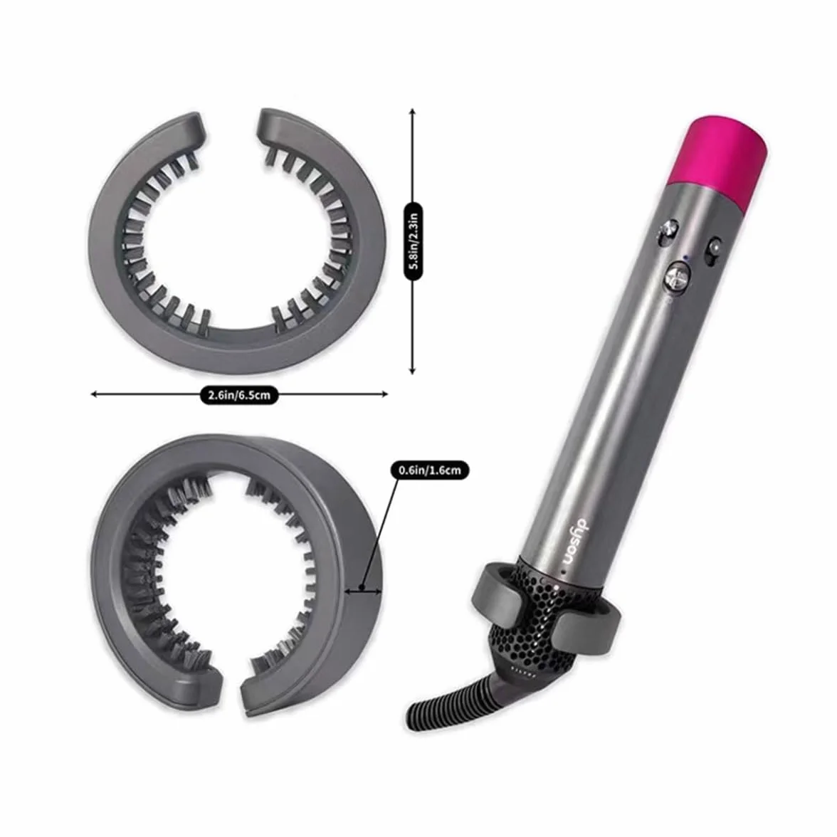 Sarini Spazzola Pulizia Filtro Compatibile HS01 HS05 Spazzola Ricambio